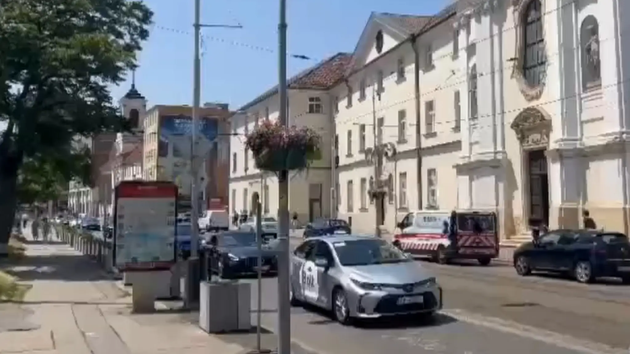 Dopravný chaos v Bratislave