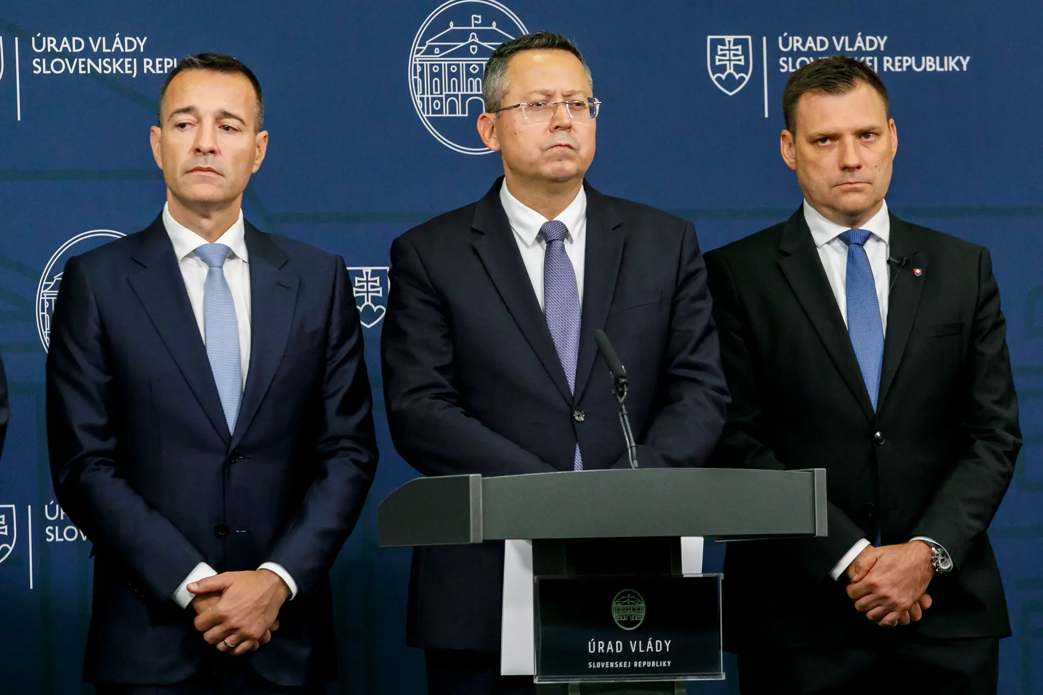 Tomáš Drucker, Ladislav Kamenický a Tomáš Taraba. 