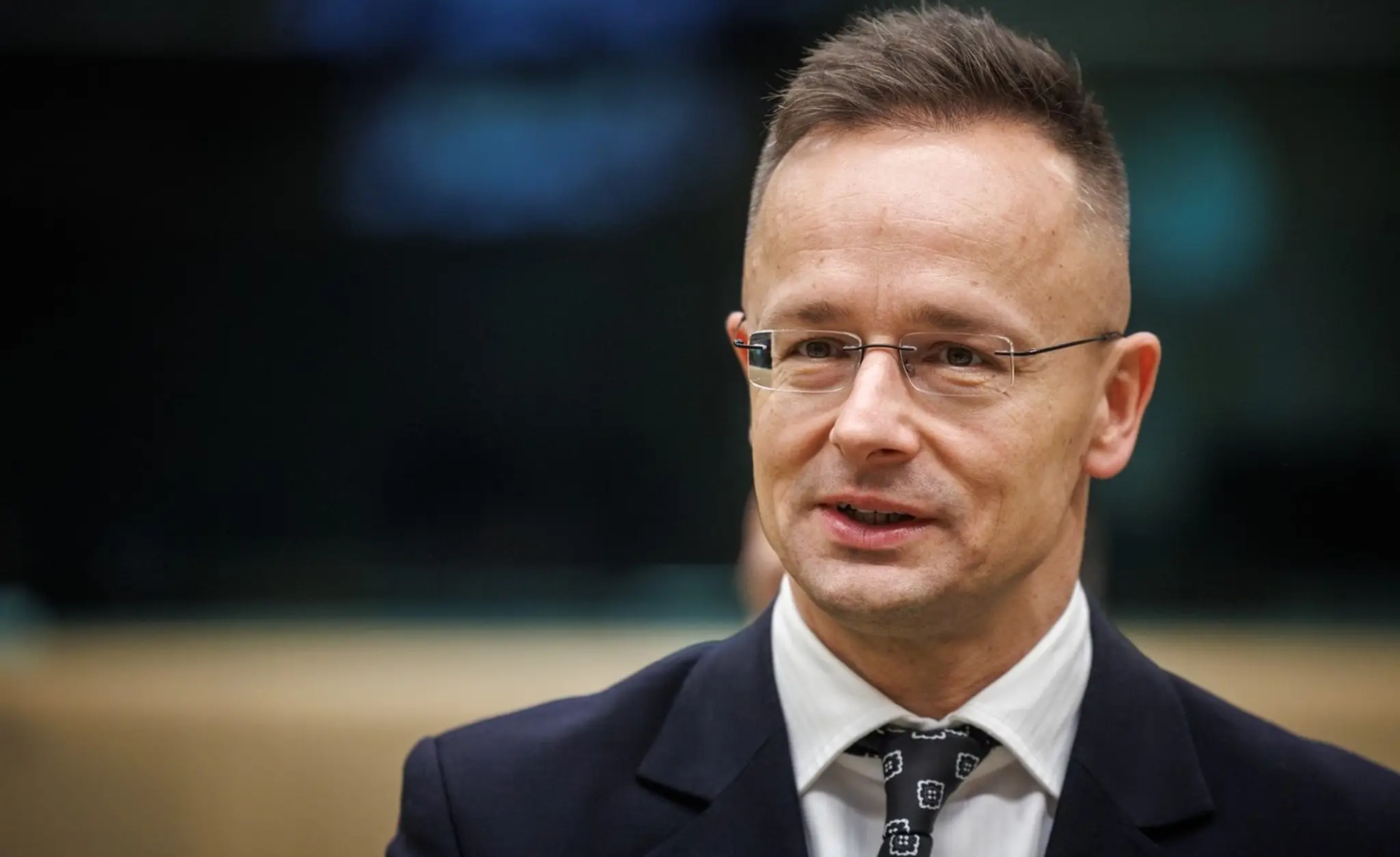 Šéf maďarskej diplomacie  Péter Szijjártó.