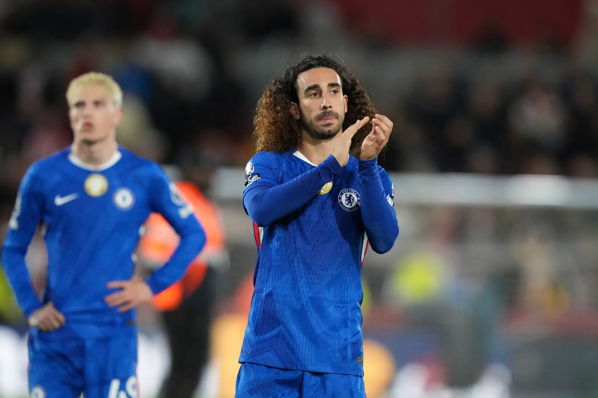 Smutný Marc Cucurella (Chelsea)