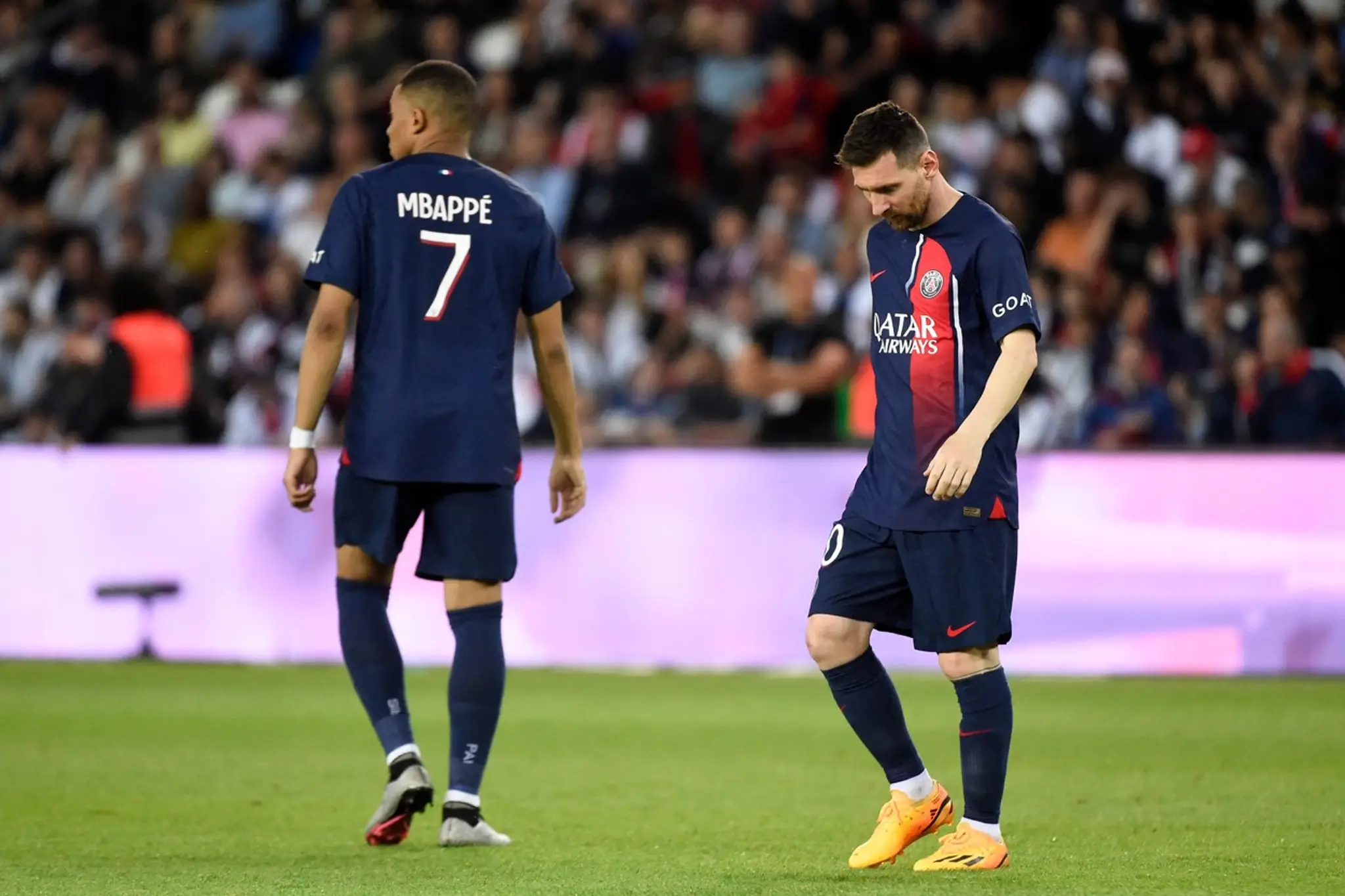 Messi a Mbappé