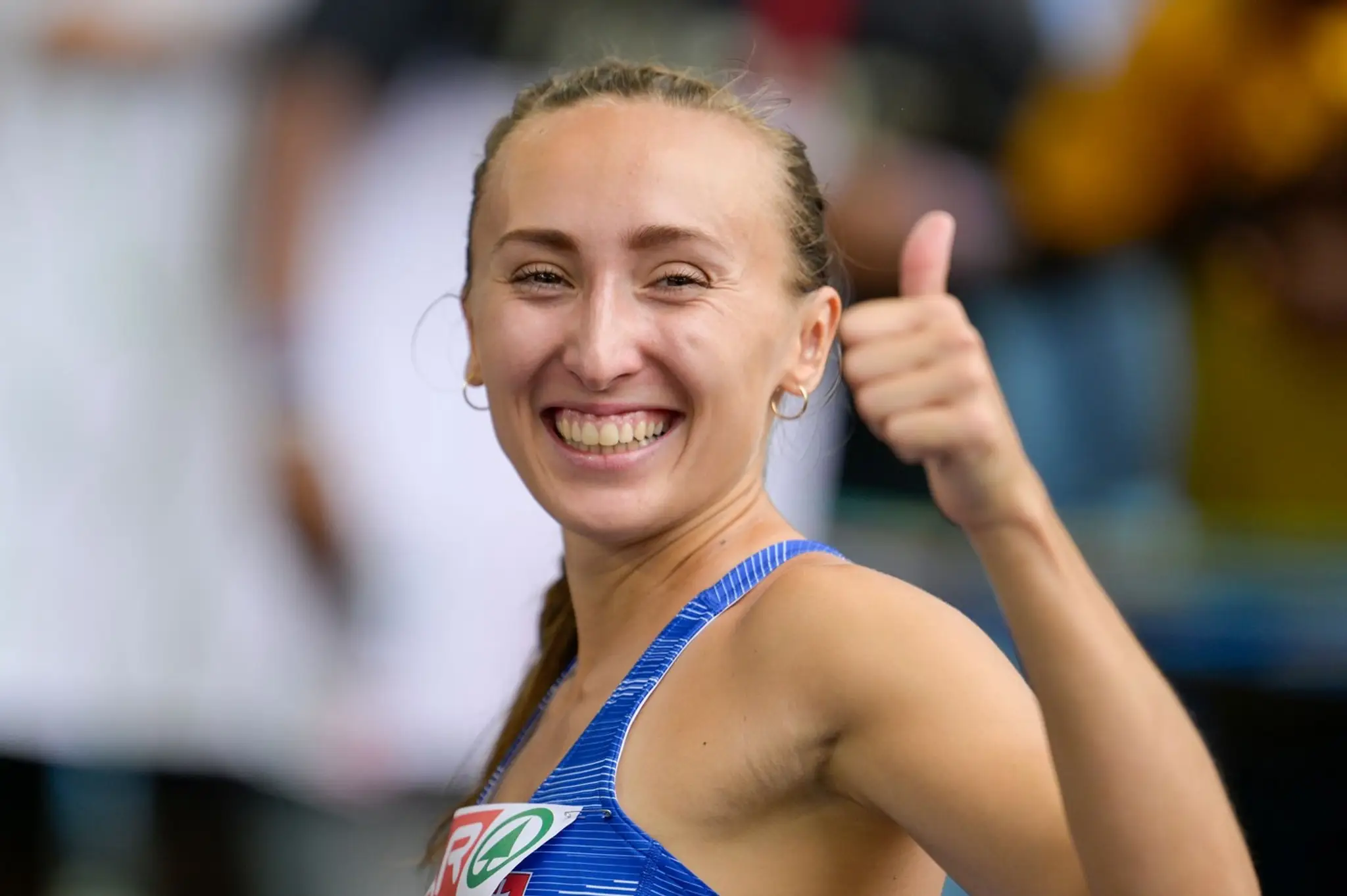 Slovenská atlétka Gabriela Gajanová.