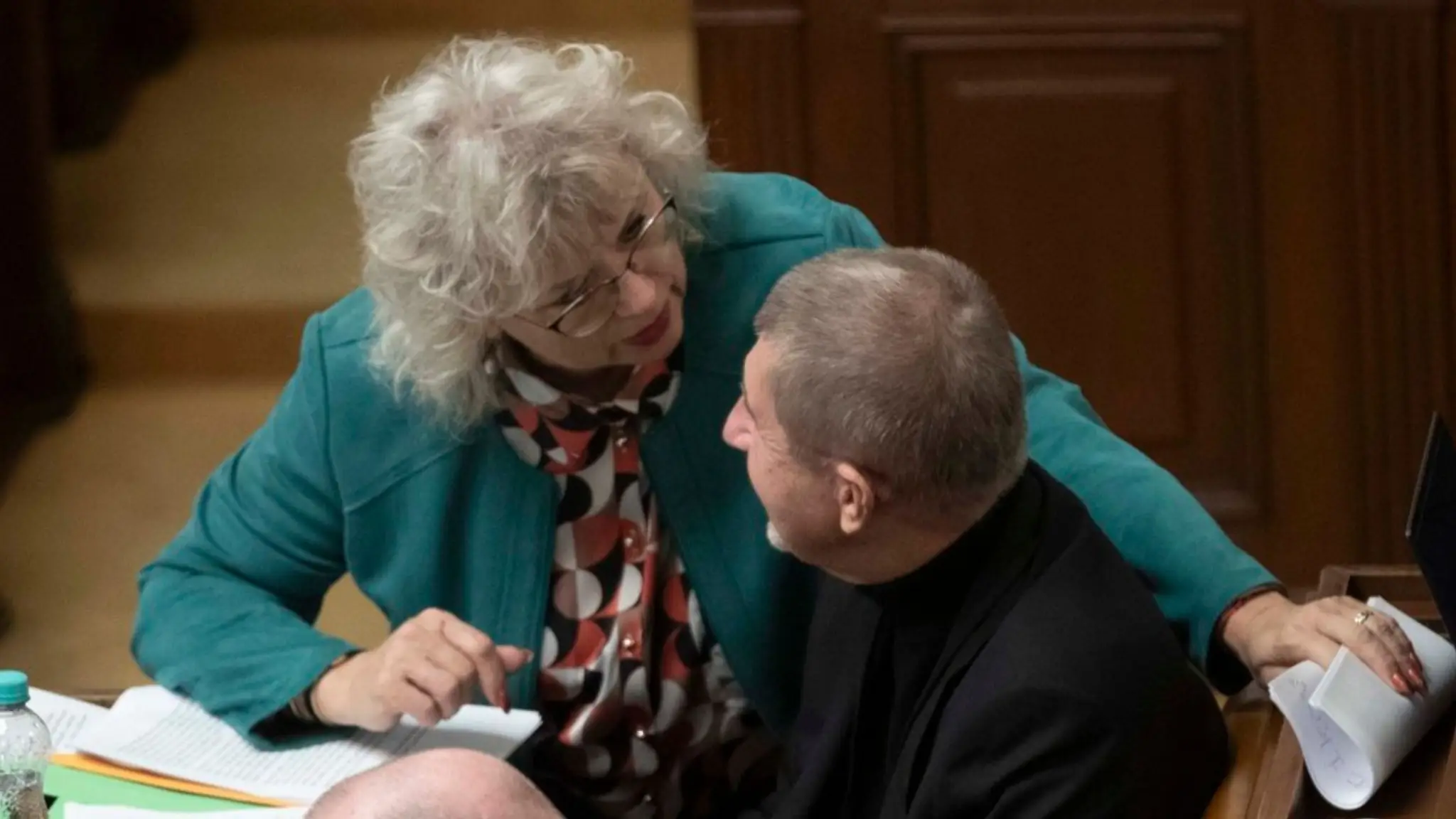 Margita Balaštíková a Andrej Babiš