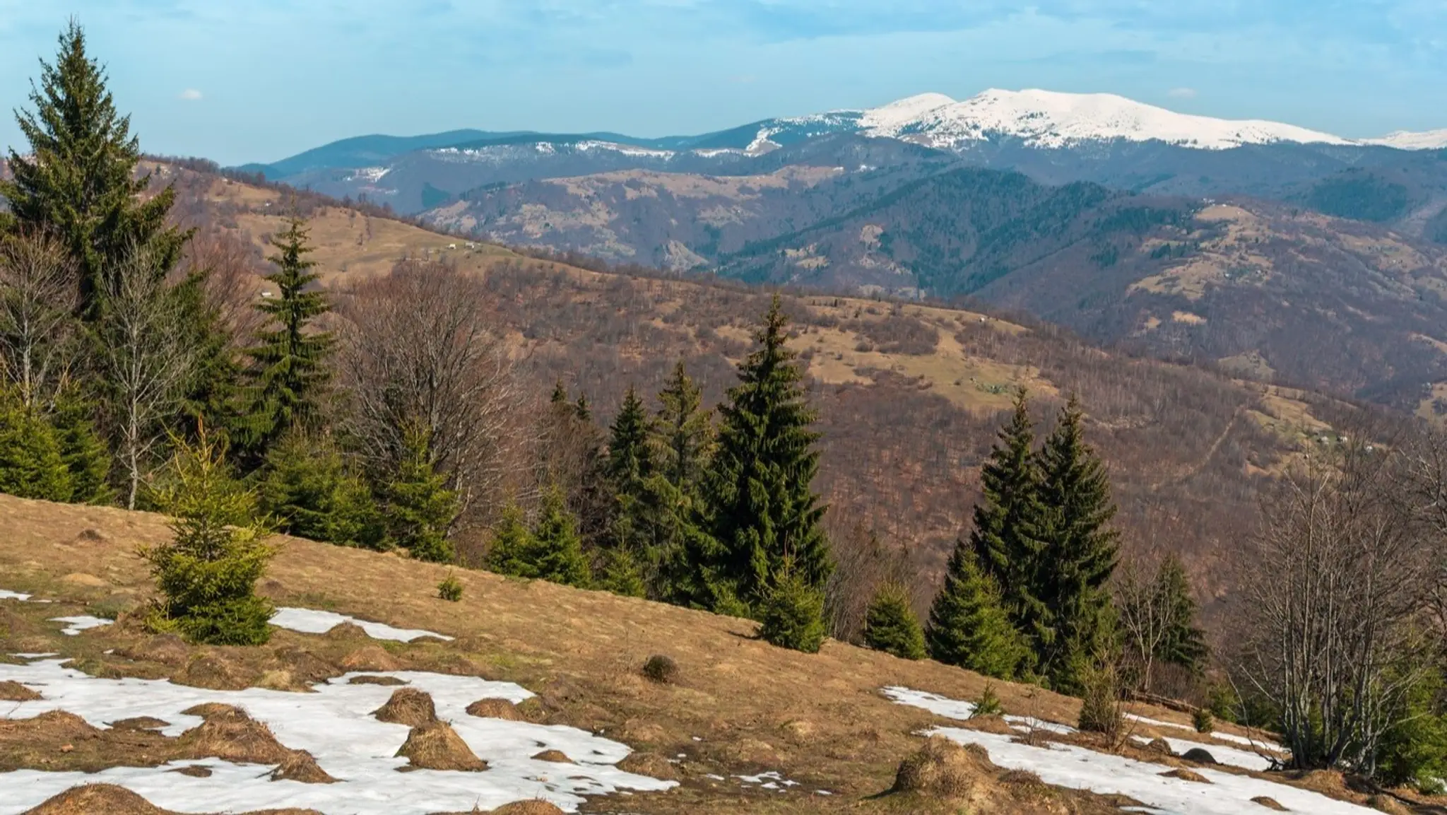 Počasie, sneh, odmäk, oteplenie (ilustračná snímka)