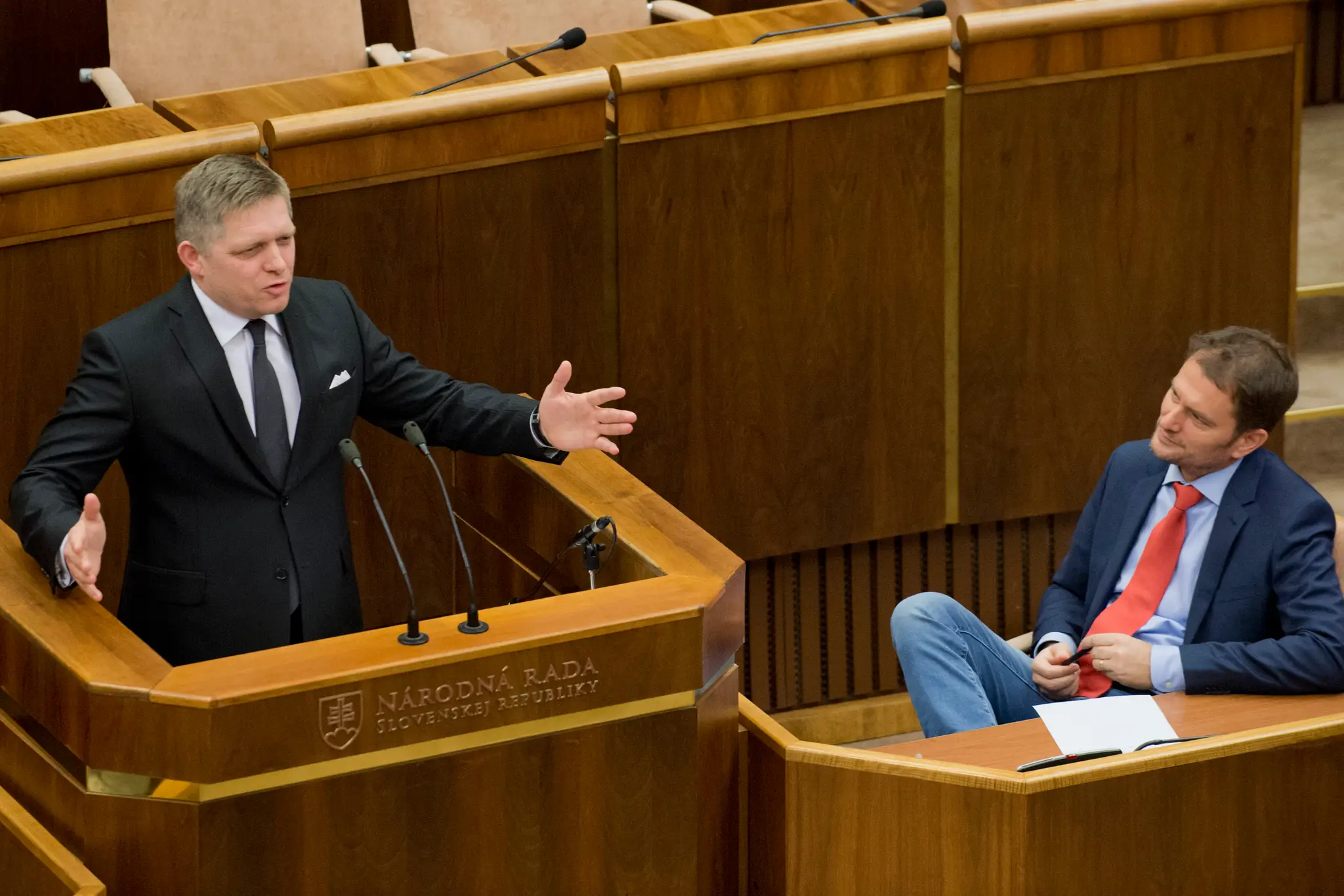 Robert Fico a Igor Matovič