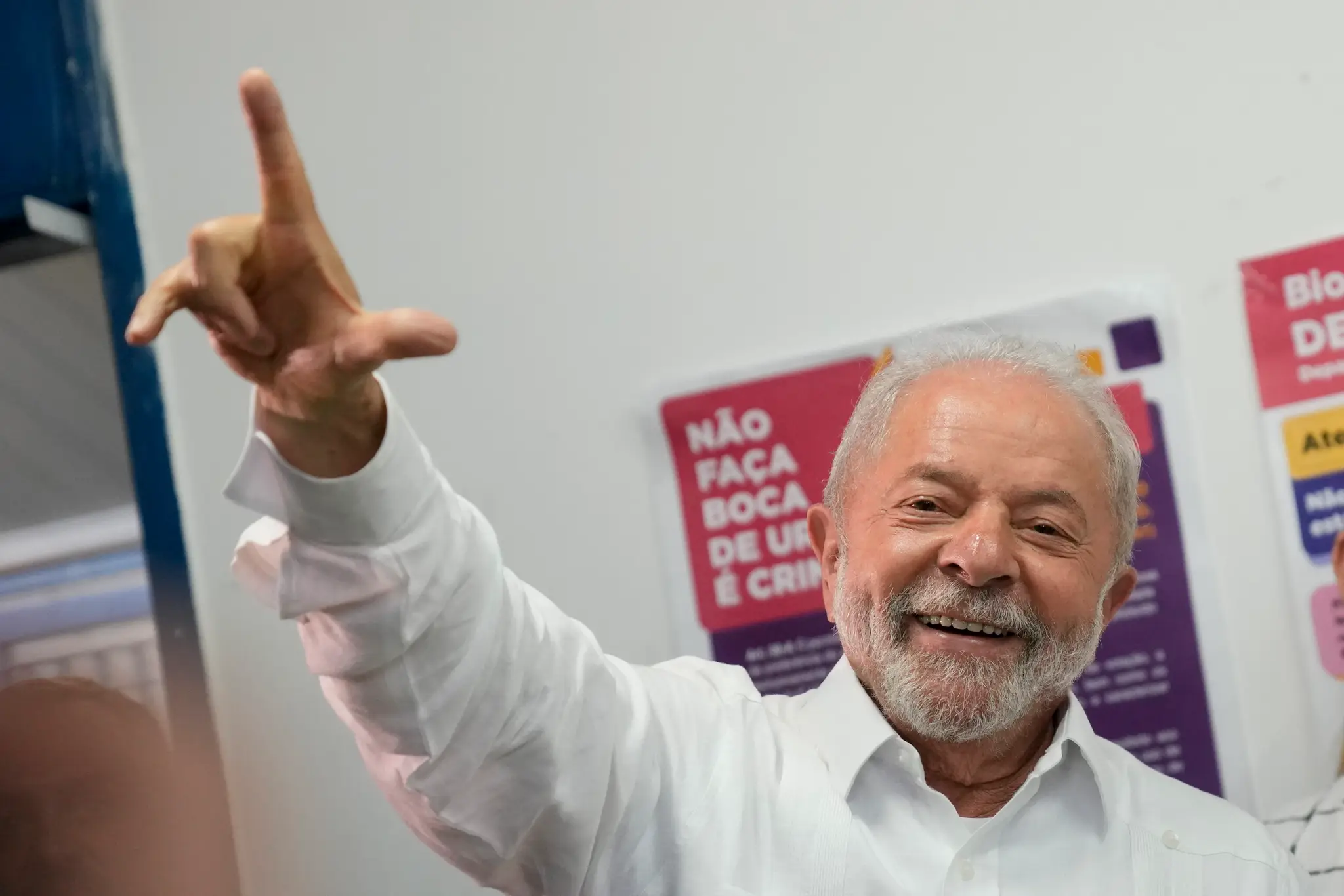Luiz Inácio Lula da Silva.