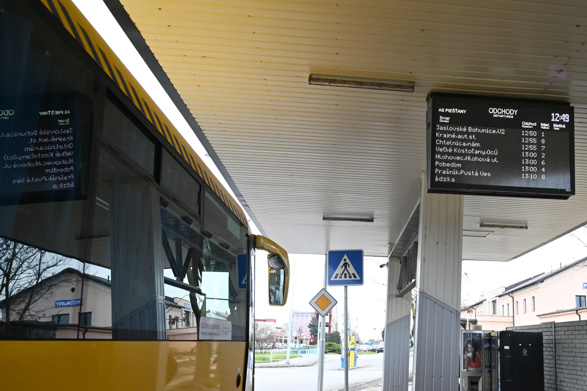 Autobusová stanica v Piešťanoch