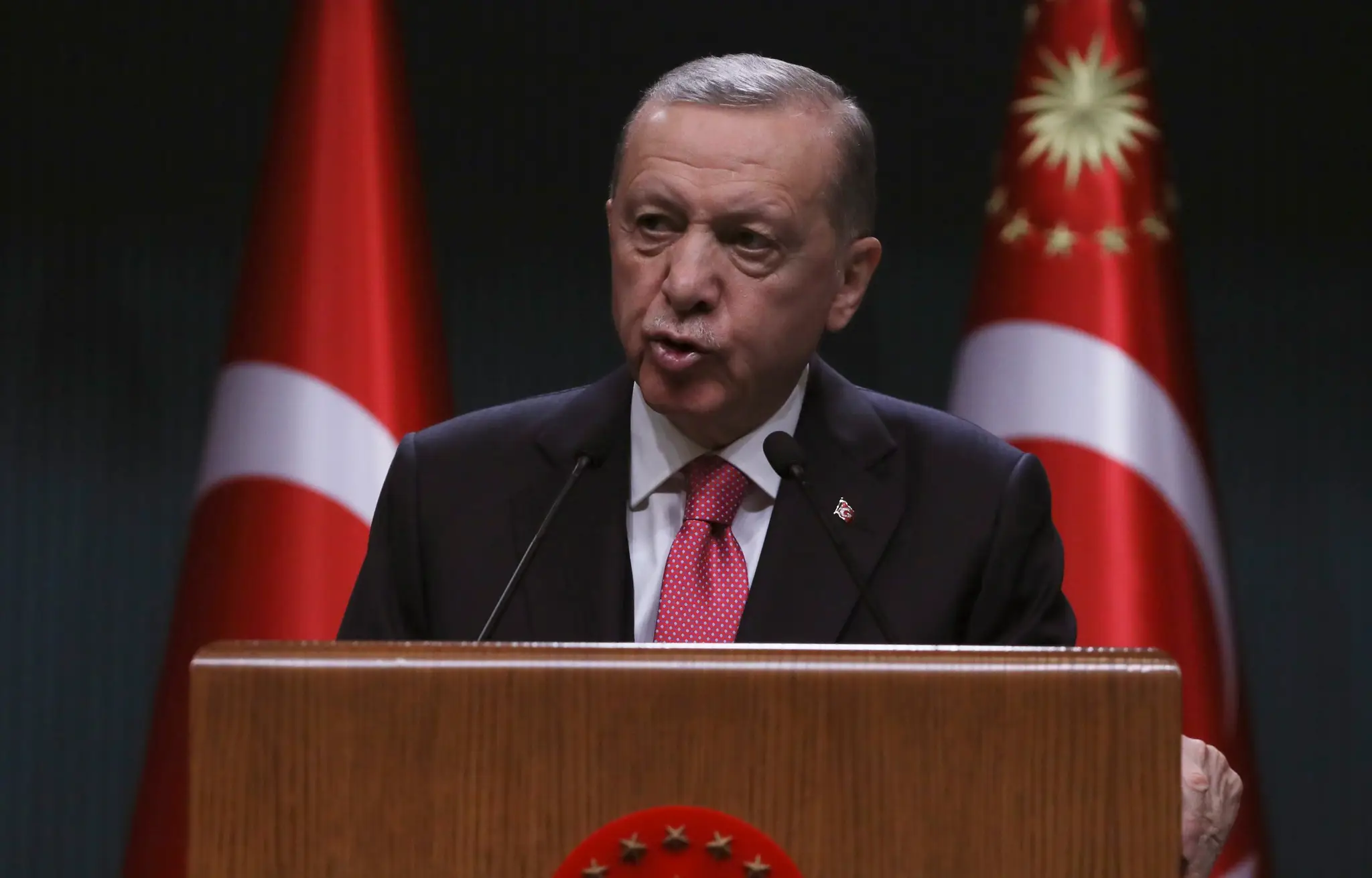 Turecký prezident Recep Tayyip Erdogan.