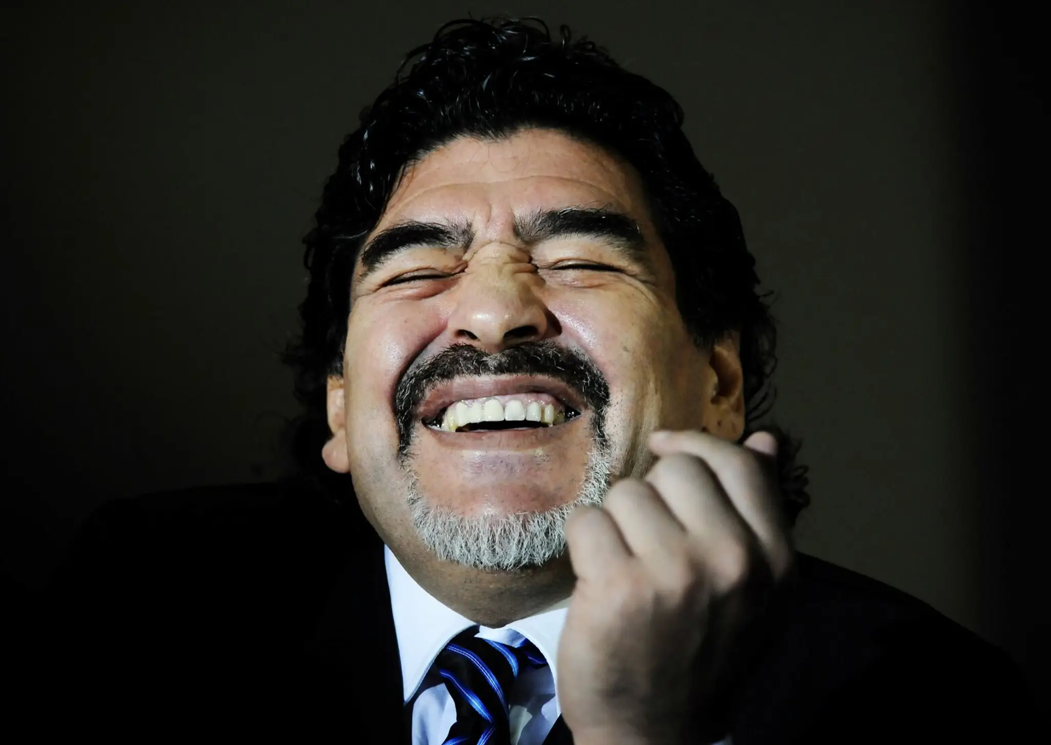 Bývalý argentínsky futbalista Diego Armando Maradona 