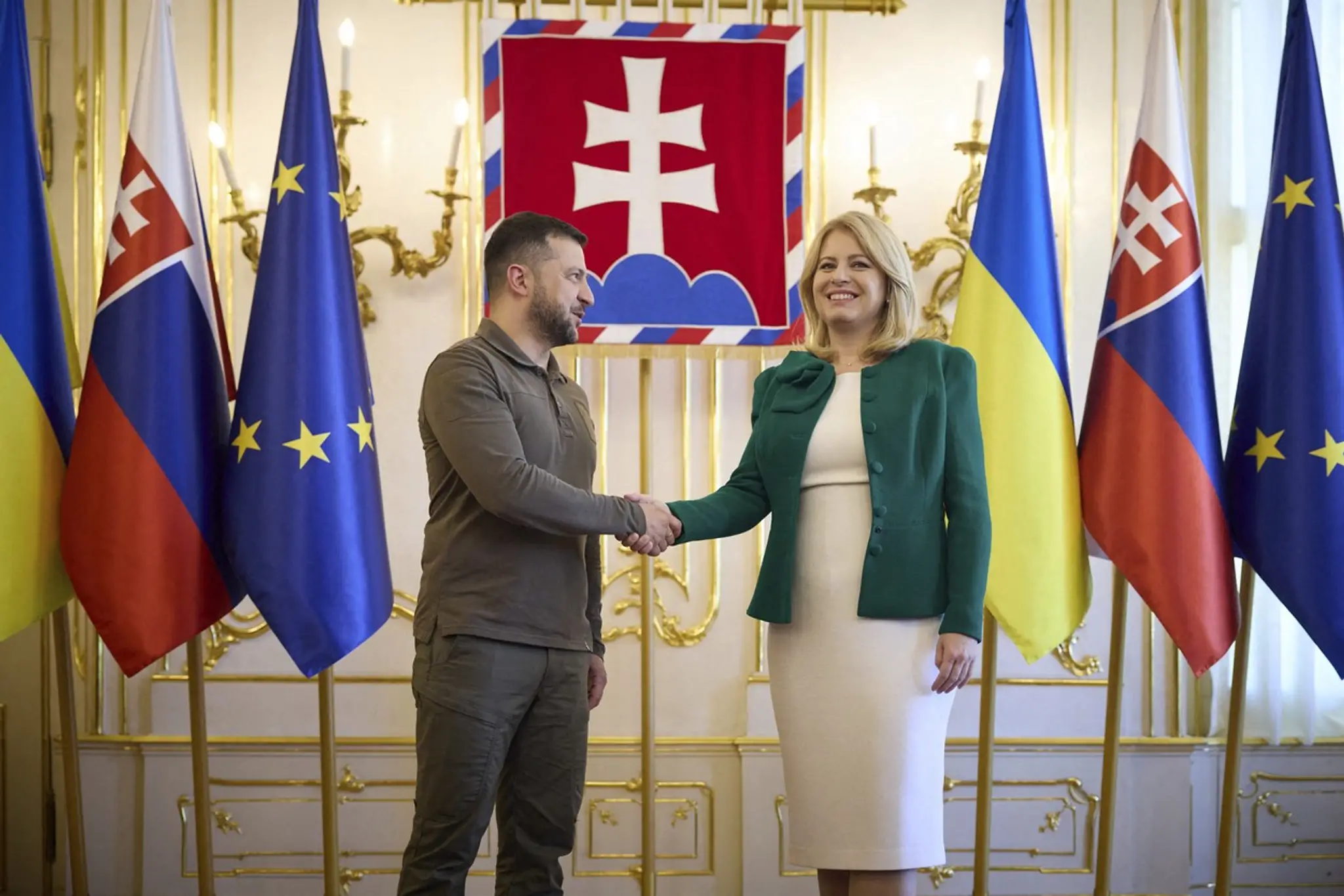 Zelenskyj a Čaputová