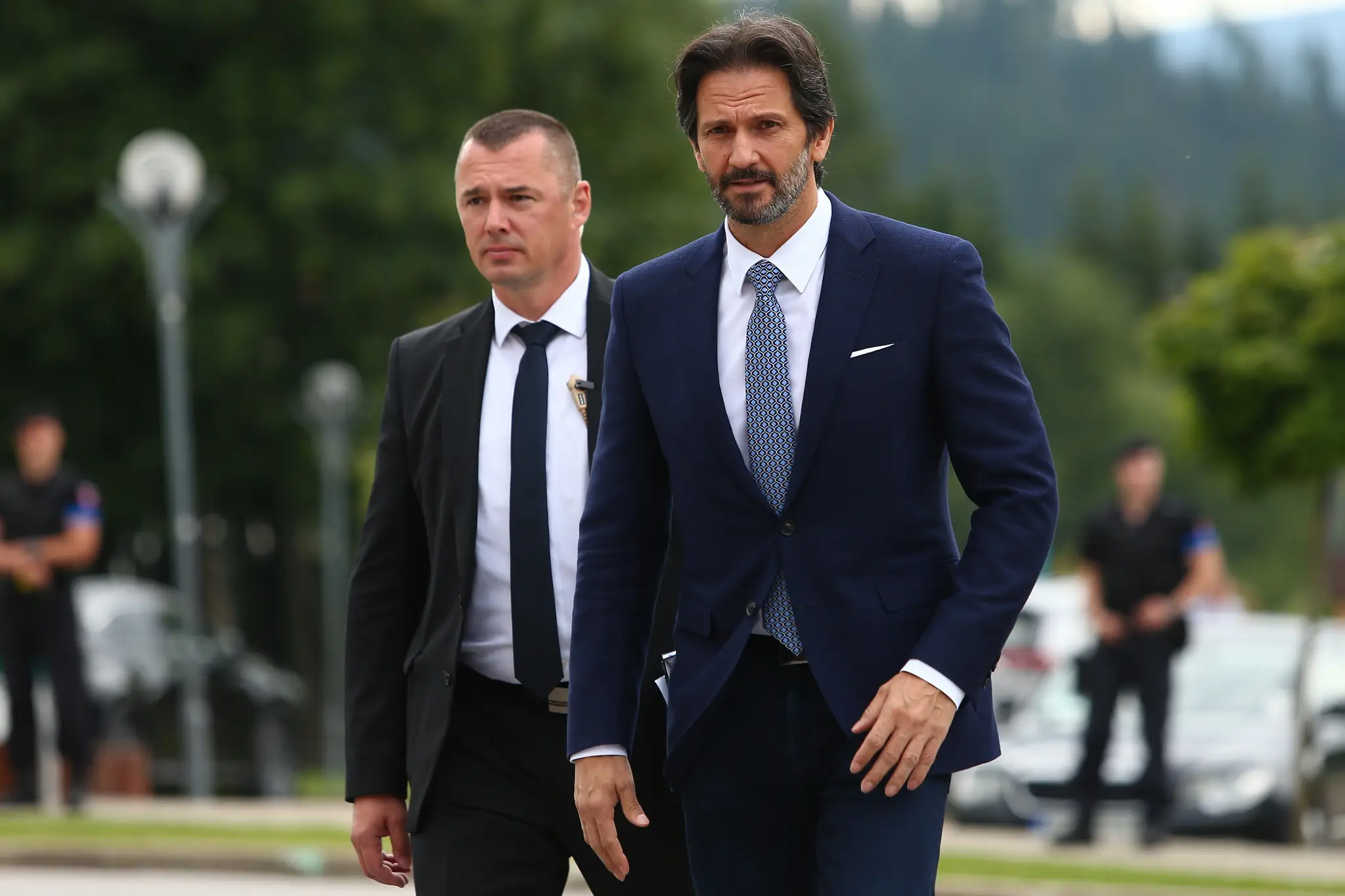 Robert Kaliňák v obci Zákamenné