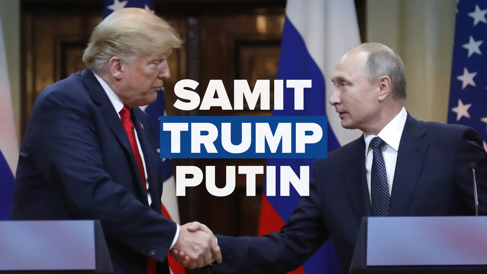 Donald Trump a Vladimir Putin