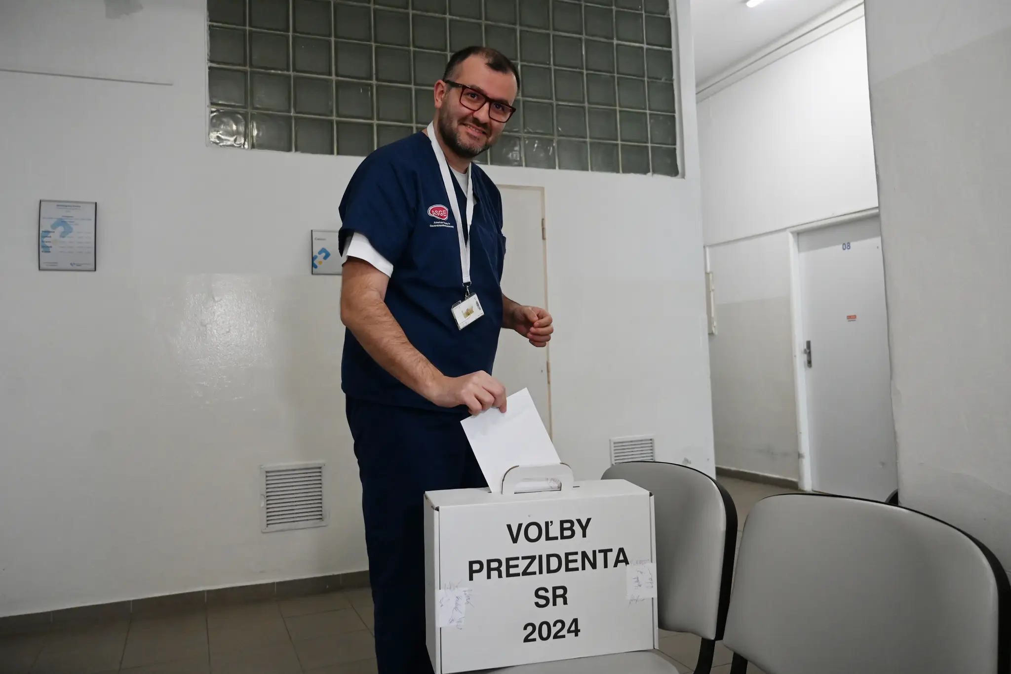 Voľby v nemocnici v Trnave.