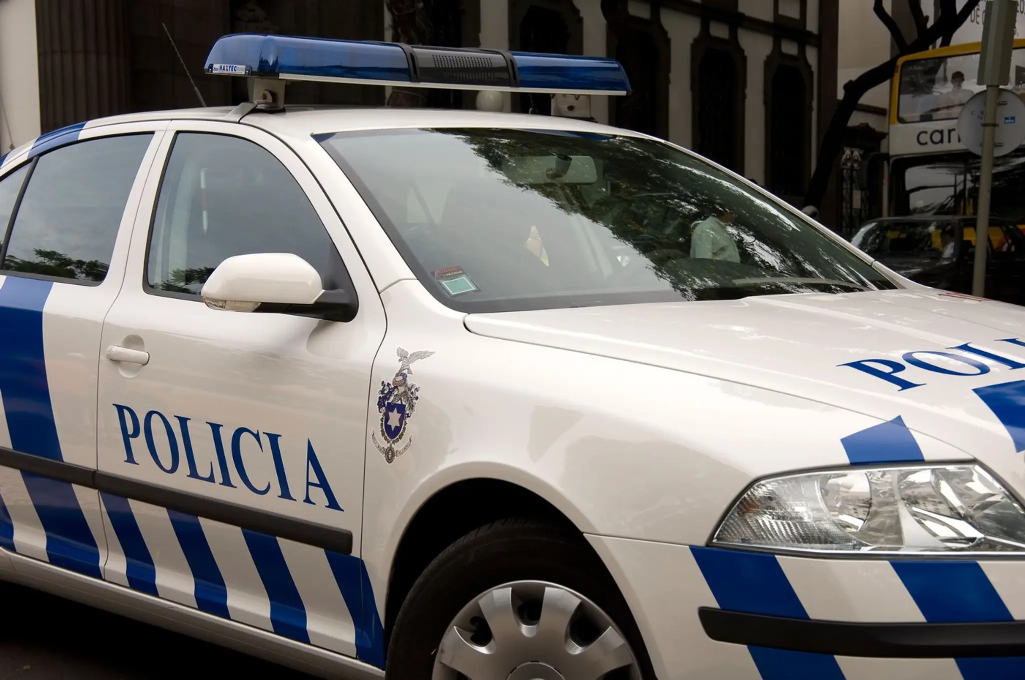 Portugalská polícia. Ilustračná snímka