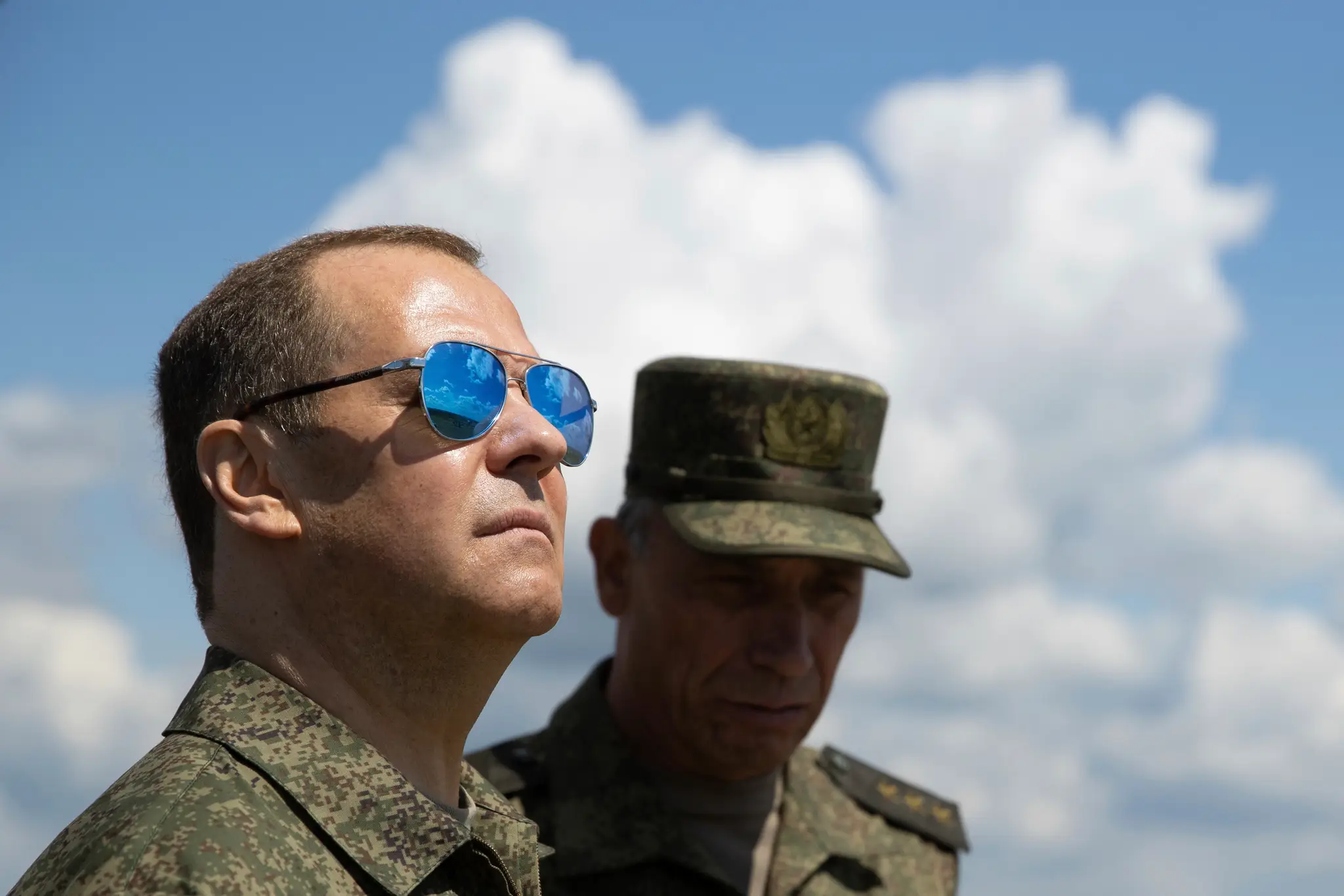 Podpredseda Rady bezpečnosti Ruskej federácie Dmitrij Medvedev.