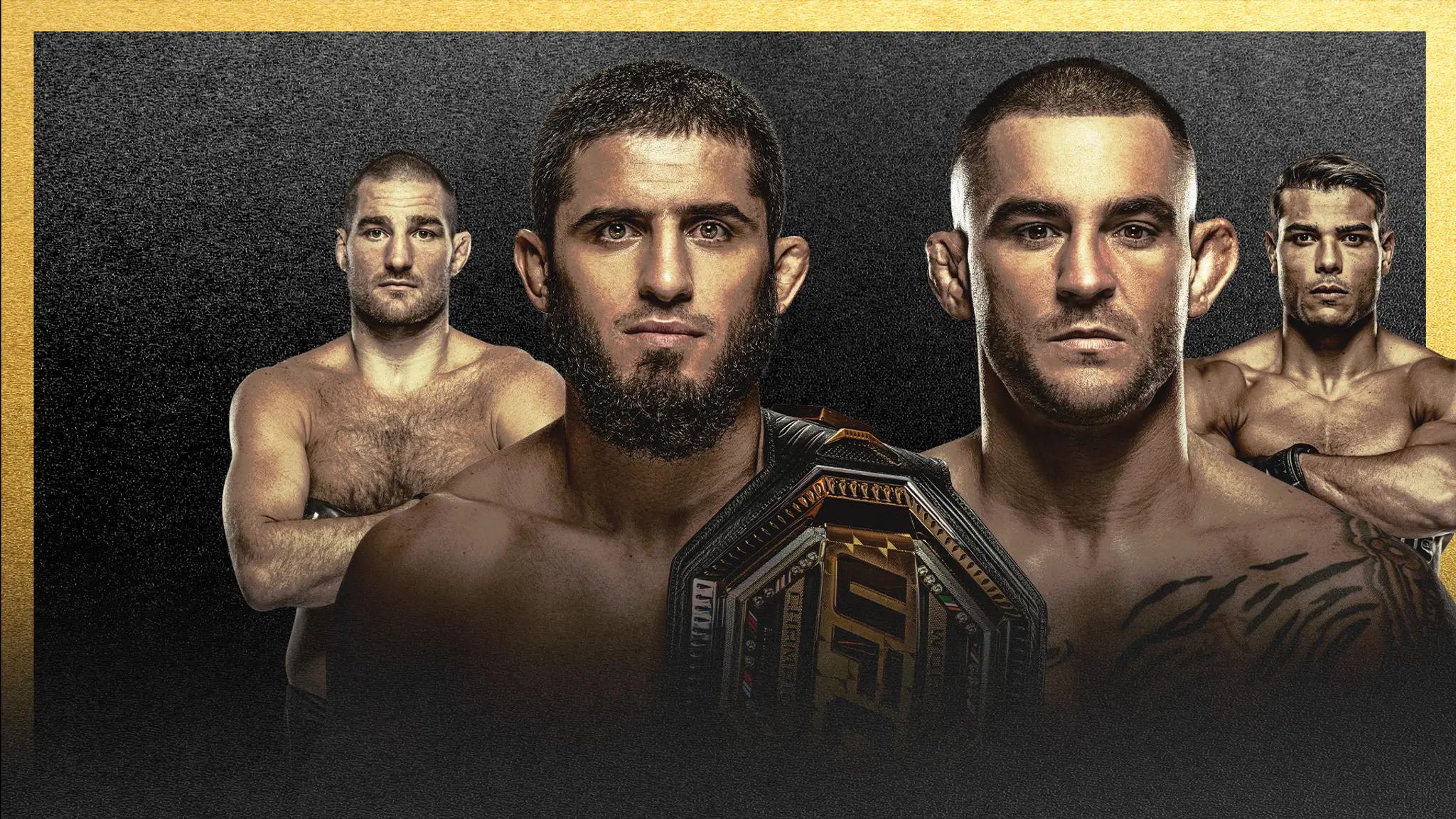Islam Machačev vs Dustin Poirier.