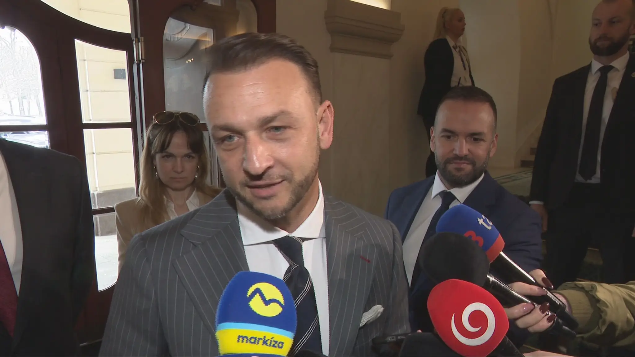 Minister vnútra Matúš Šutaj Eštok.