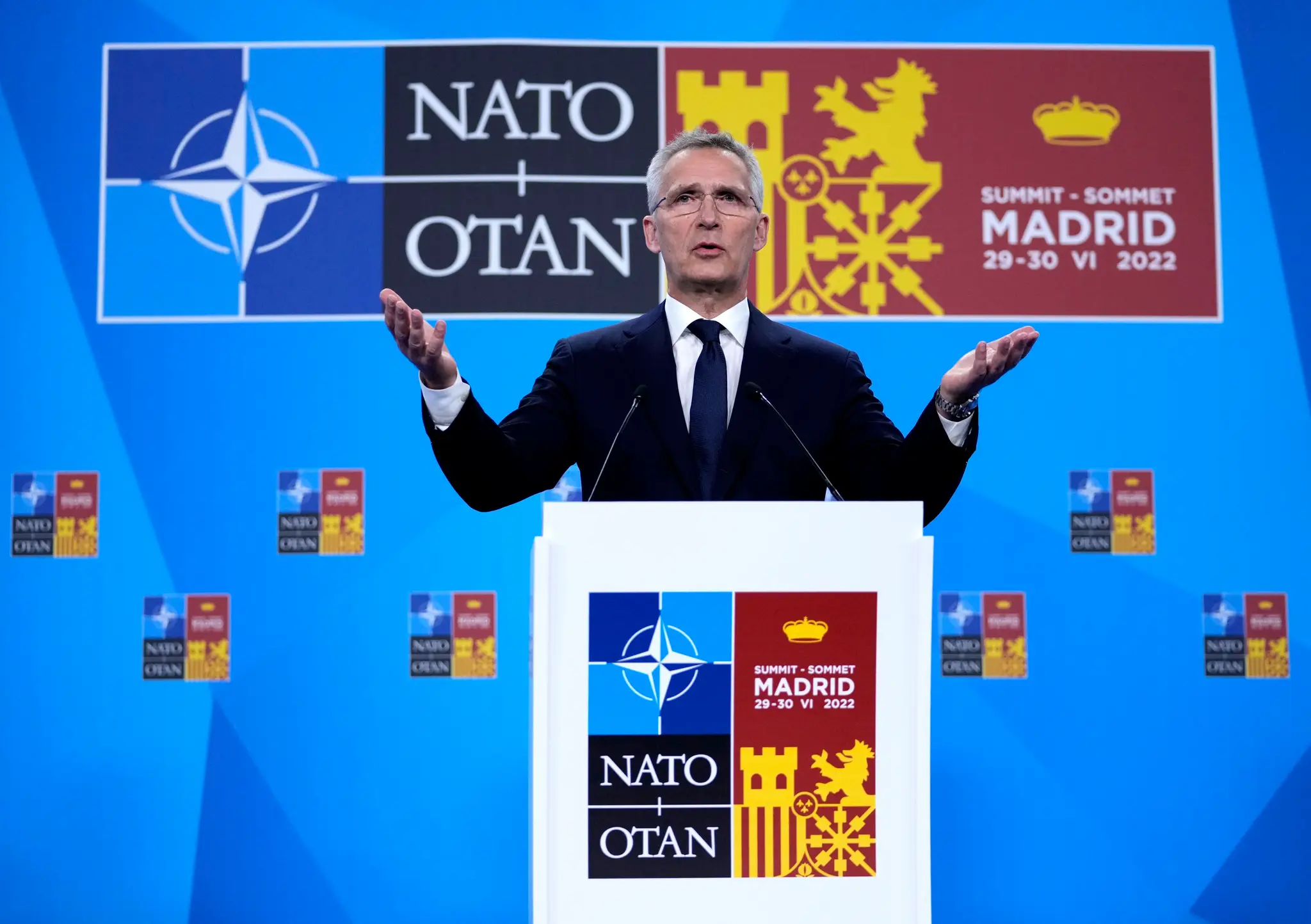 Generálny tajomník NATO Jens Stoltenberg.