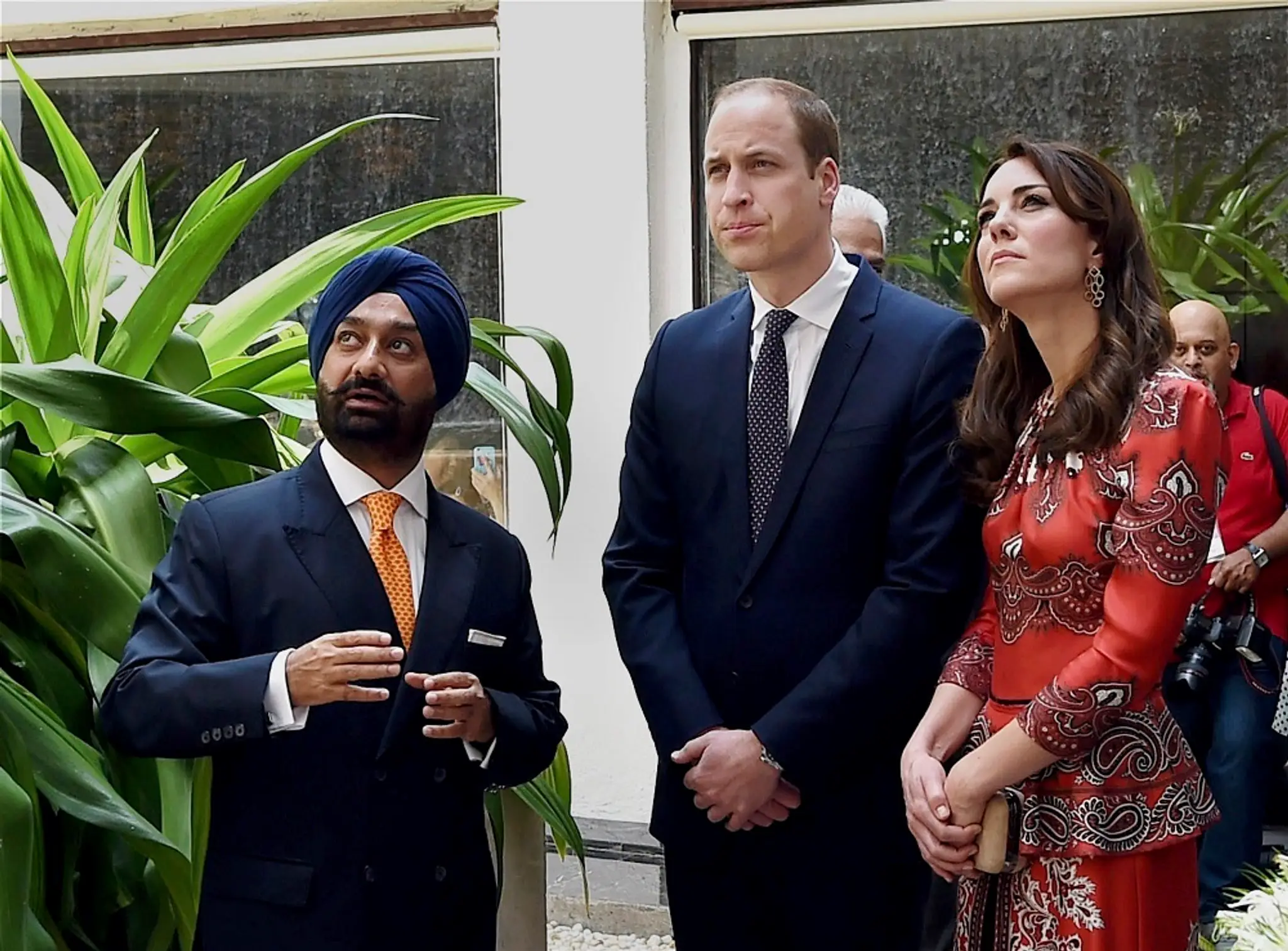 William a Kate v Indii