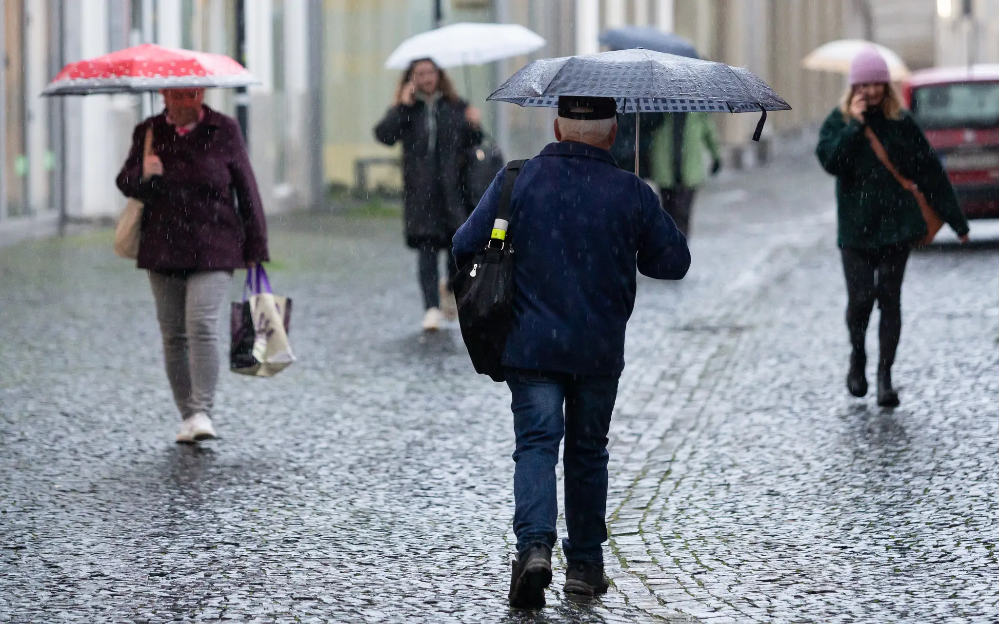 Počasie, dážď. Ilustračná snímka