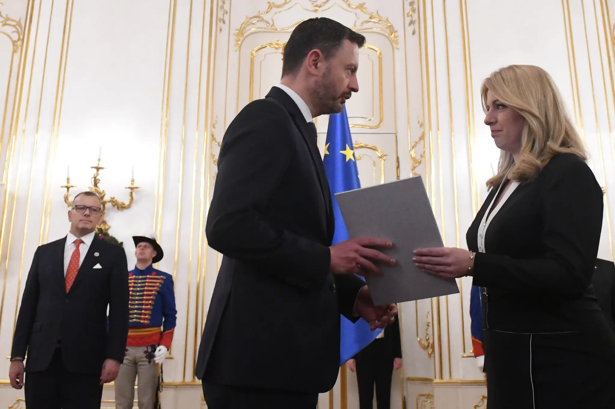 Prezidentka Zuzana Čaputová odvolala vládu Eduarda Hegera