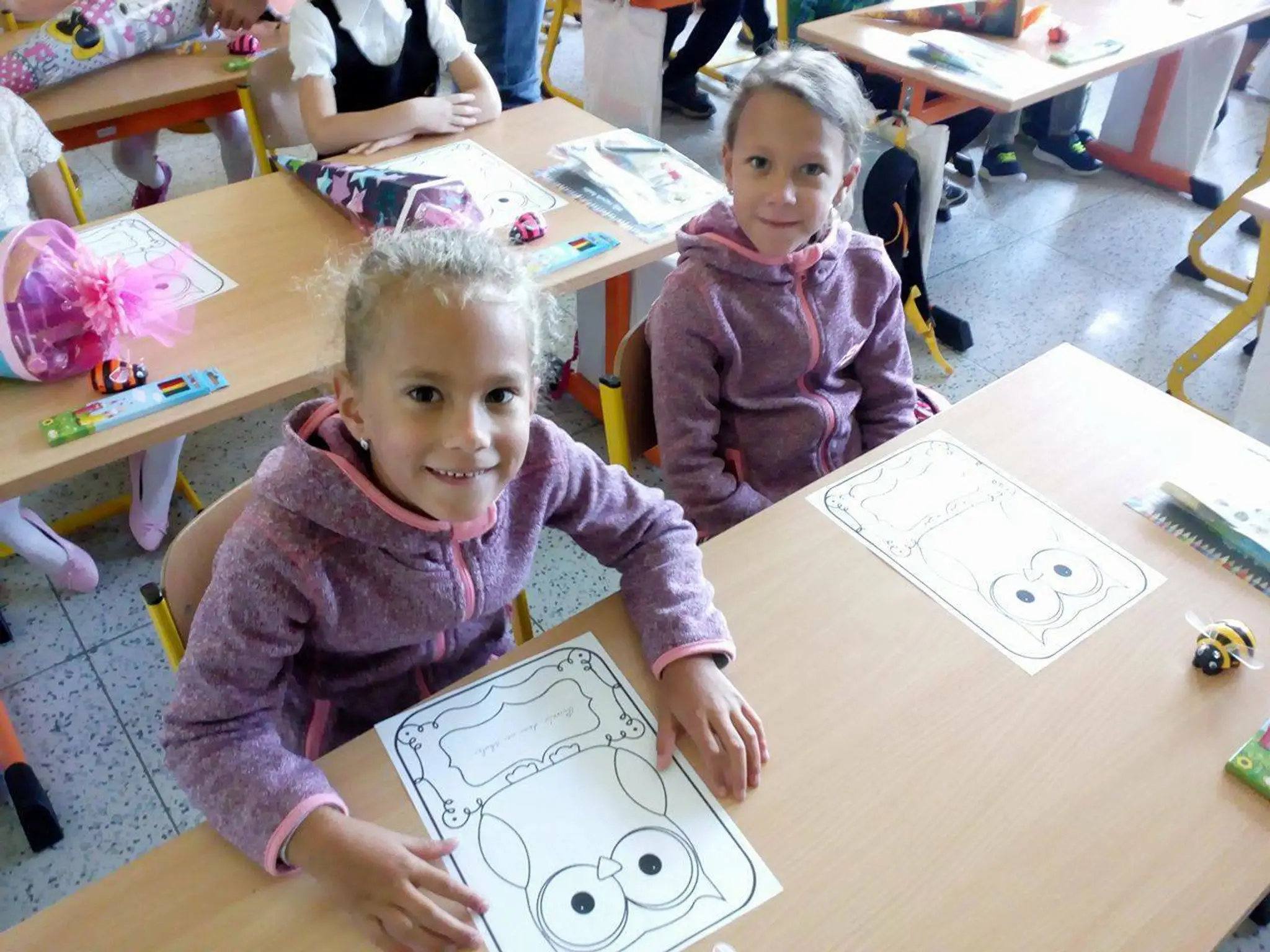 Prváčky dvojičky Victorka a Nelinka zo Žatce