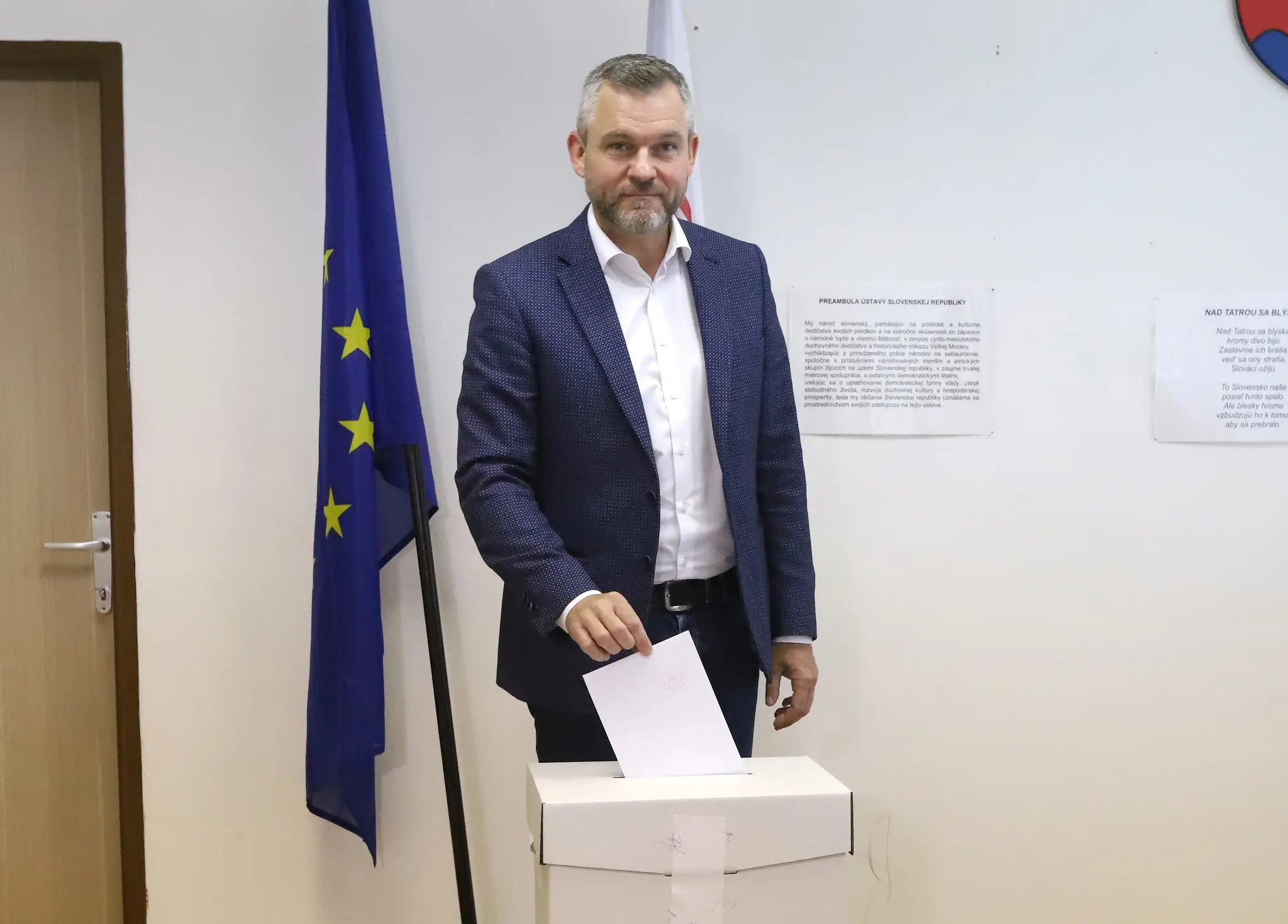 Zvolený prezident Peter Pellegrini 