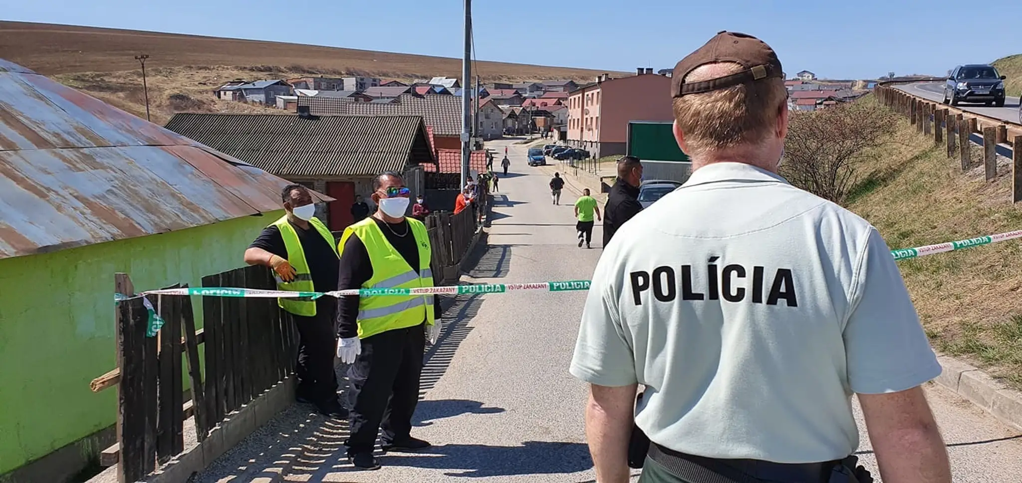 Osada v obci Bystrany.