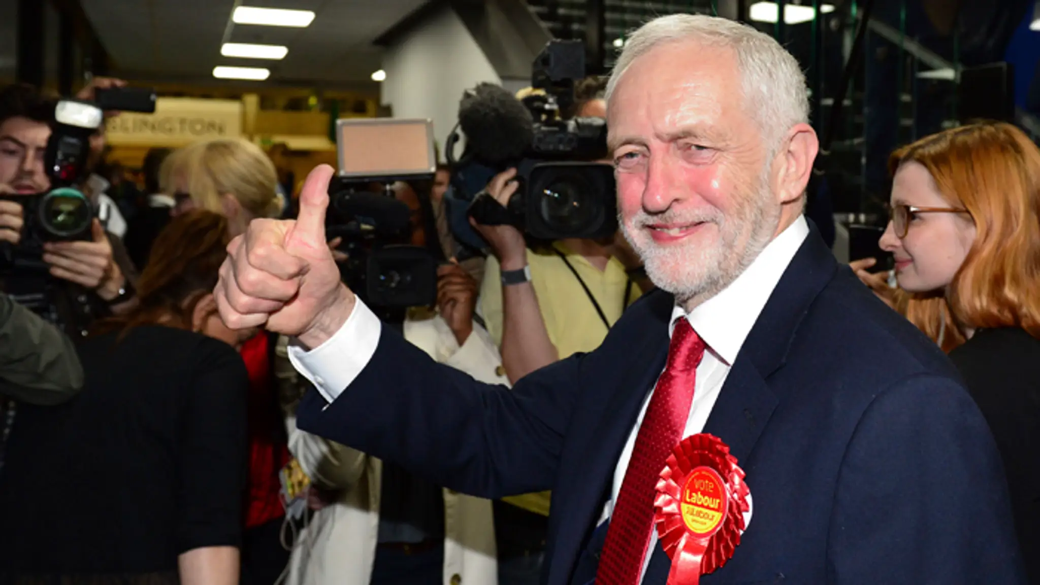 Vodca Labouristov Jeremy Corbyn.