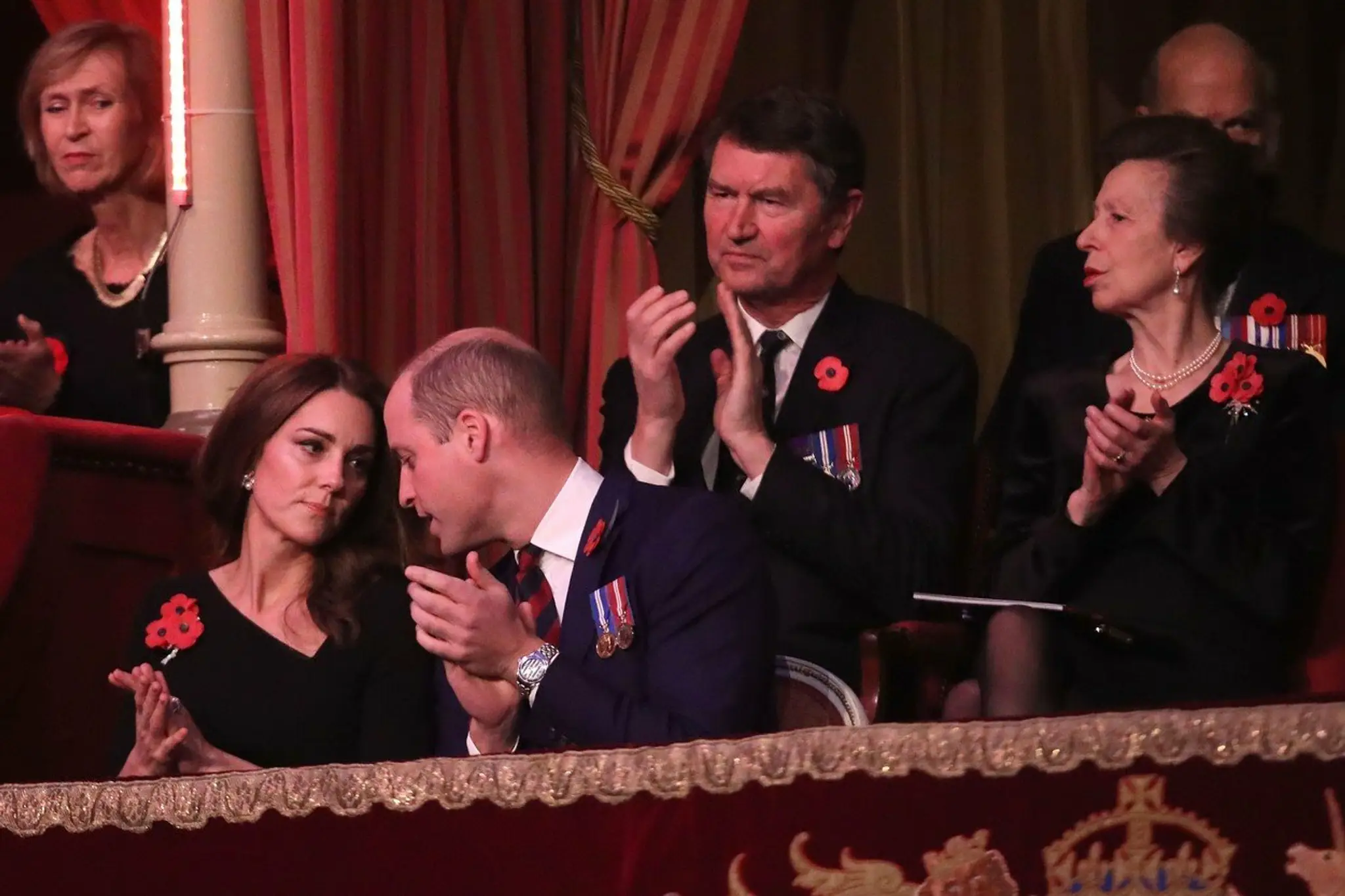 Princ William a vojvodkyňa z Cambridge. 