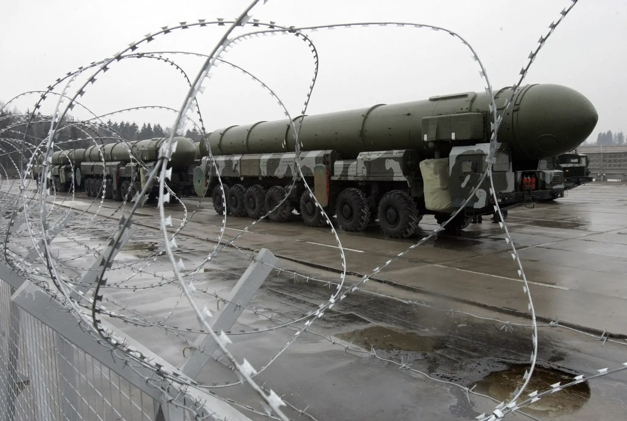Ruské ICBM Topol.