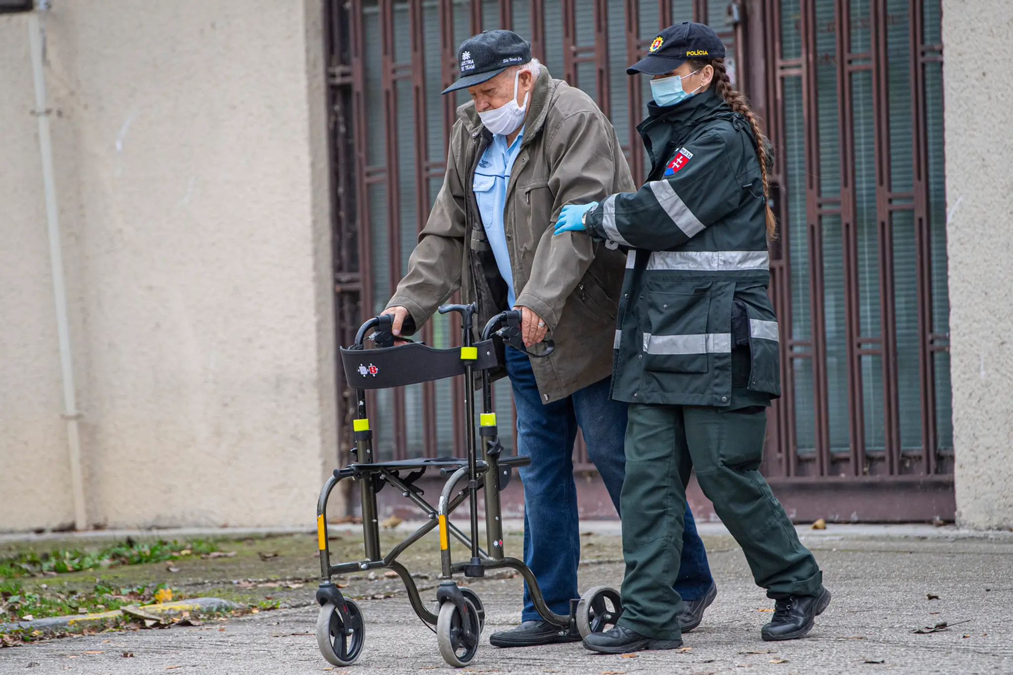 Testovanie v bratislavskej Petržalke.