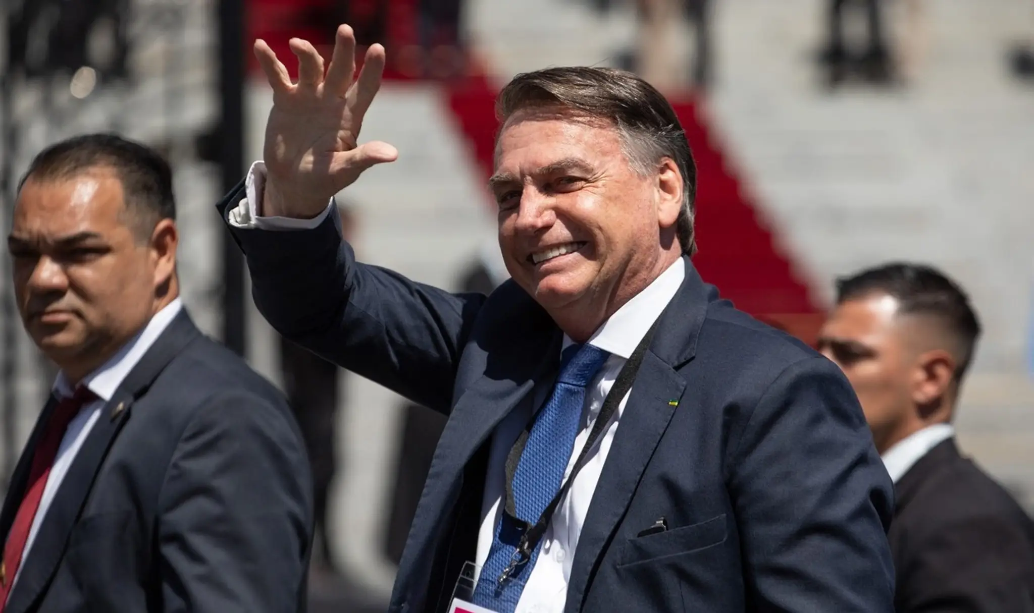 Brazílsky exprezident Jair Bolsonaro.