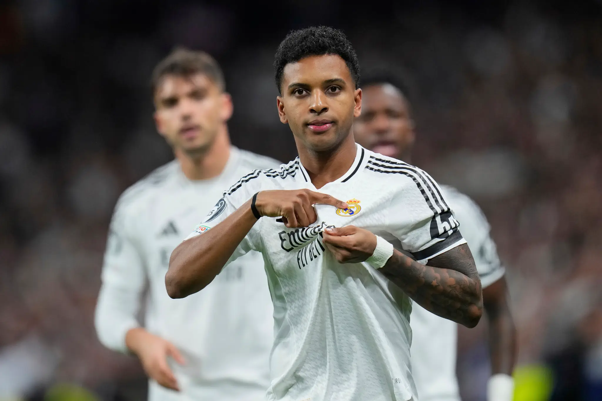 Na snímke hráč Realu Madrid Rodrygo.