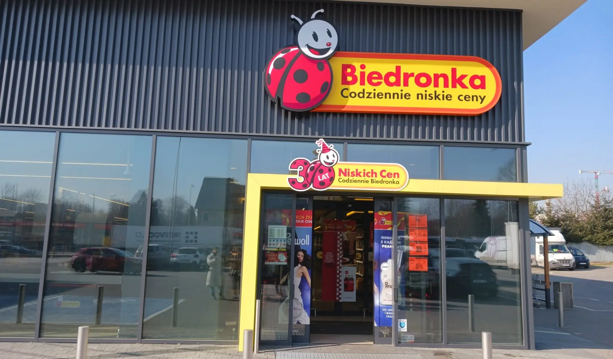 Obchod Biedronka v Krakove 