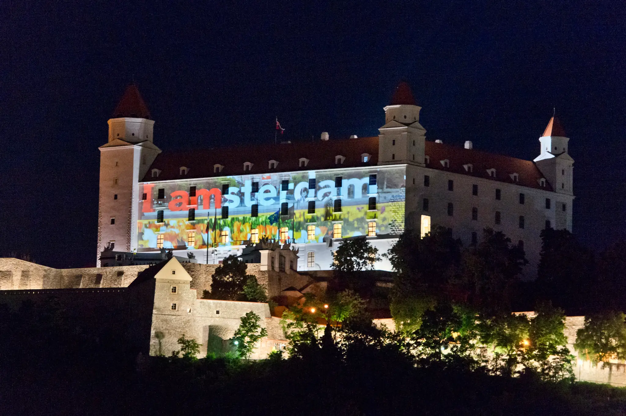 Bratislavský hrad.