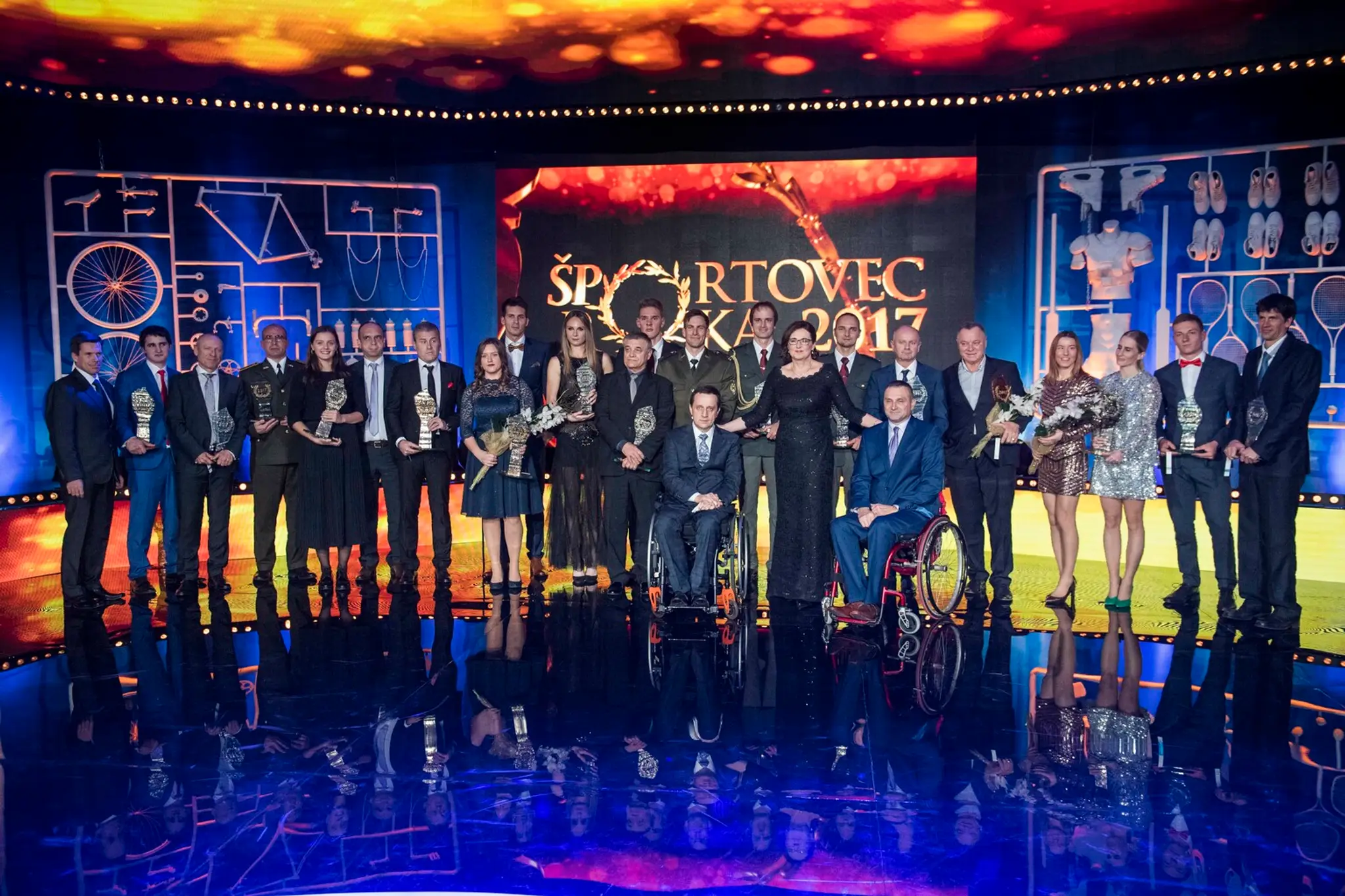Archívna snímka z ankety Športovec roka 2017.