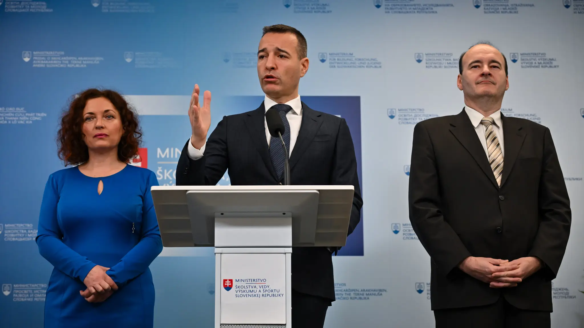 Minister školstva Tomáš Drucker. 