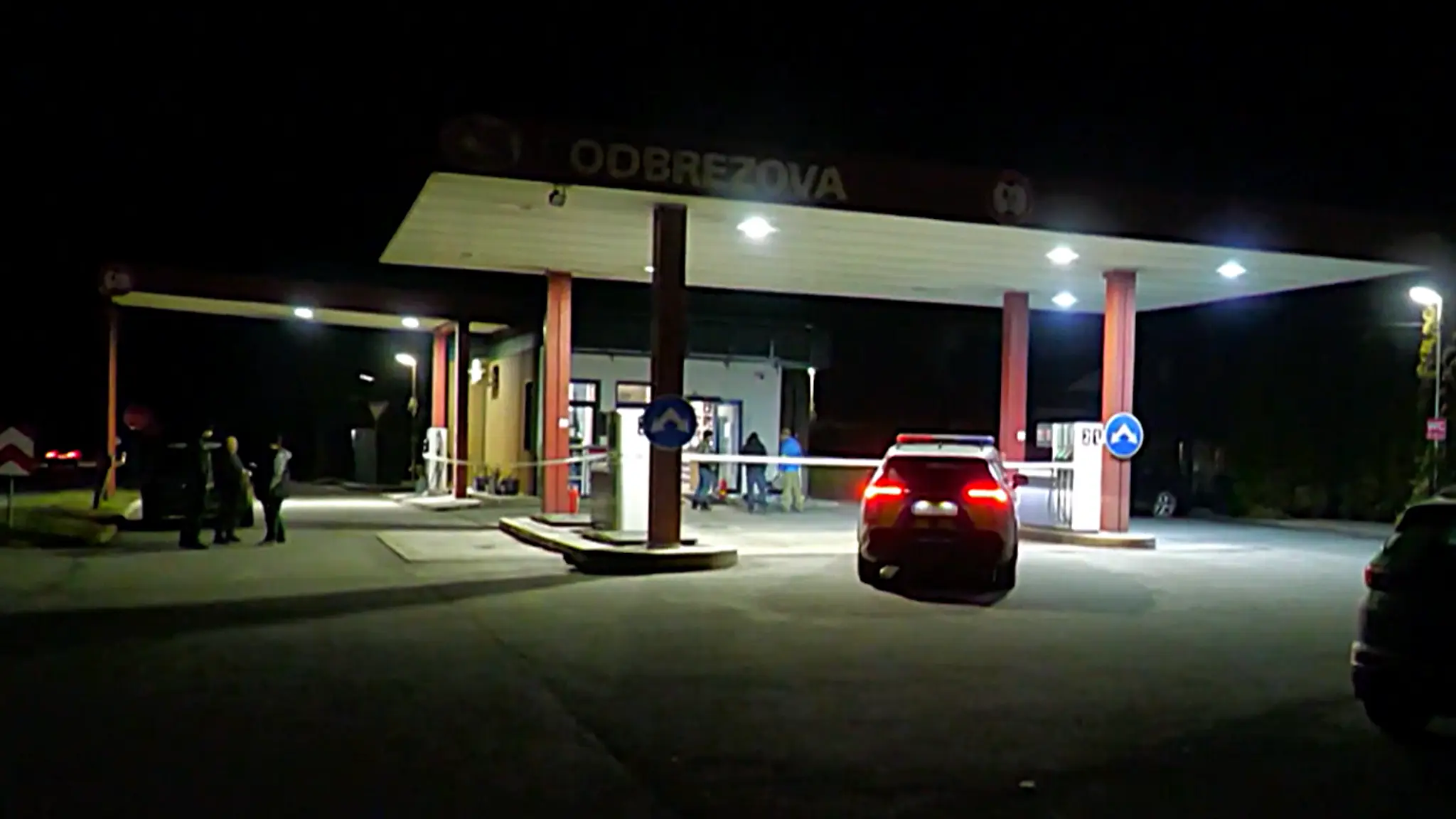 Lúpež na pumpe v Podbrezovej. 