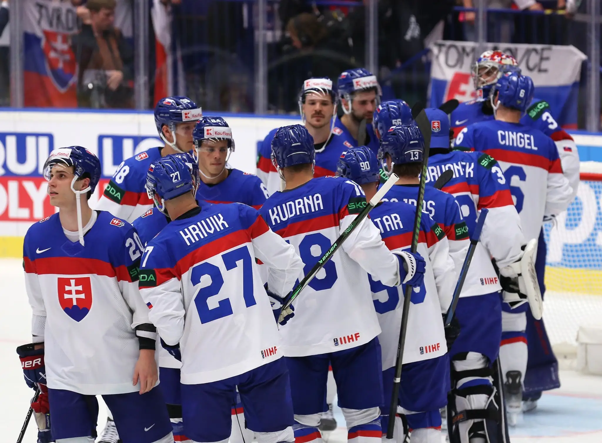 Slovenská hokejová reprezentácia.