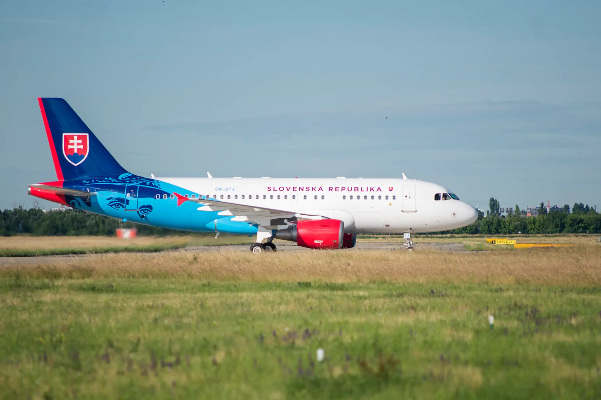 Nový letecký vládny špeciál Airbus A319-115 CJ