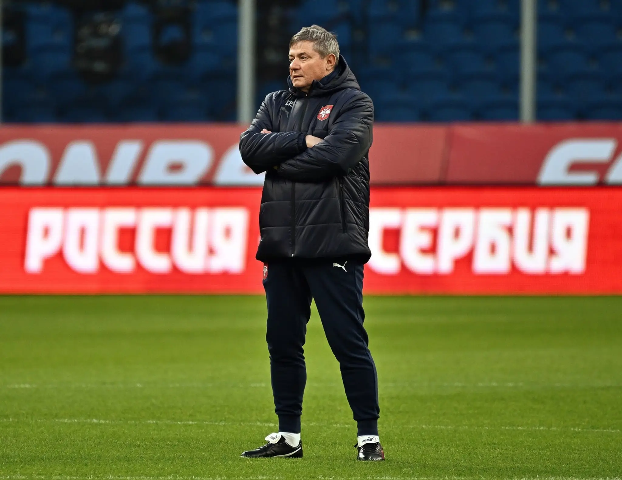 Tréner Srbska Dragan Stojkovič.