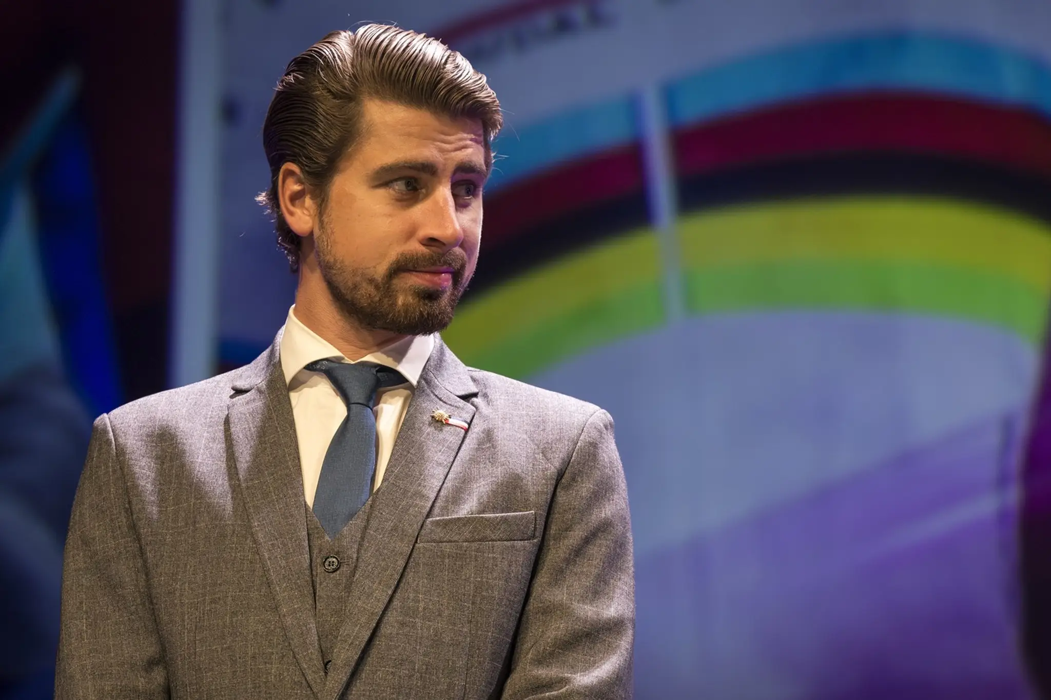Peter Sagan na galavečeri Flandrien v roku 2023