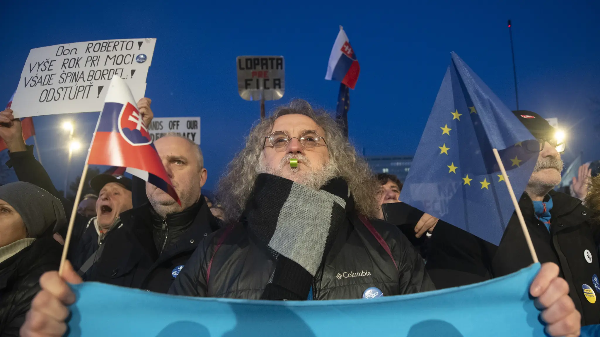 Protest v Bratislave