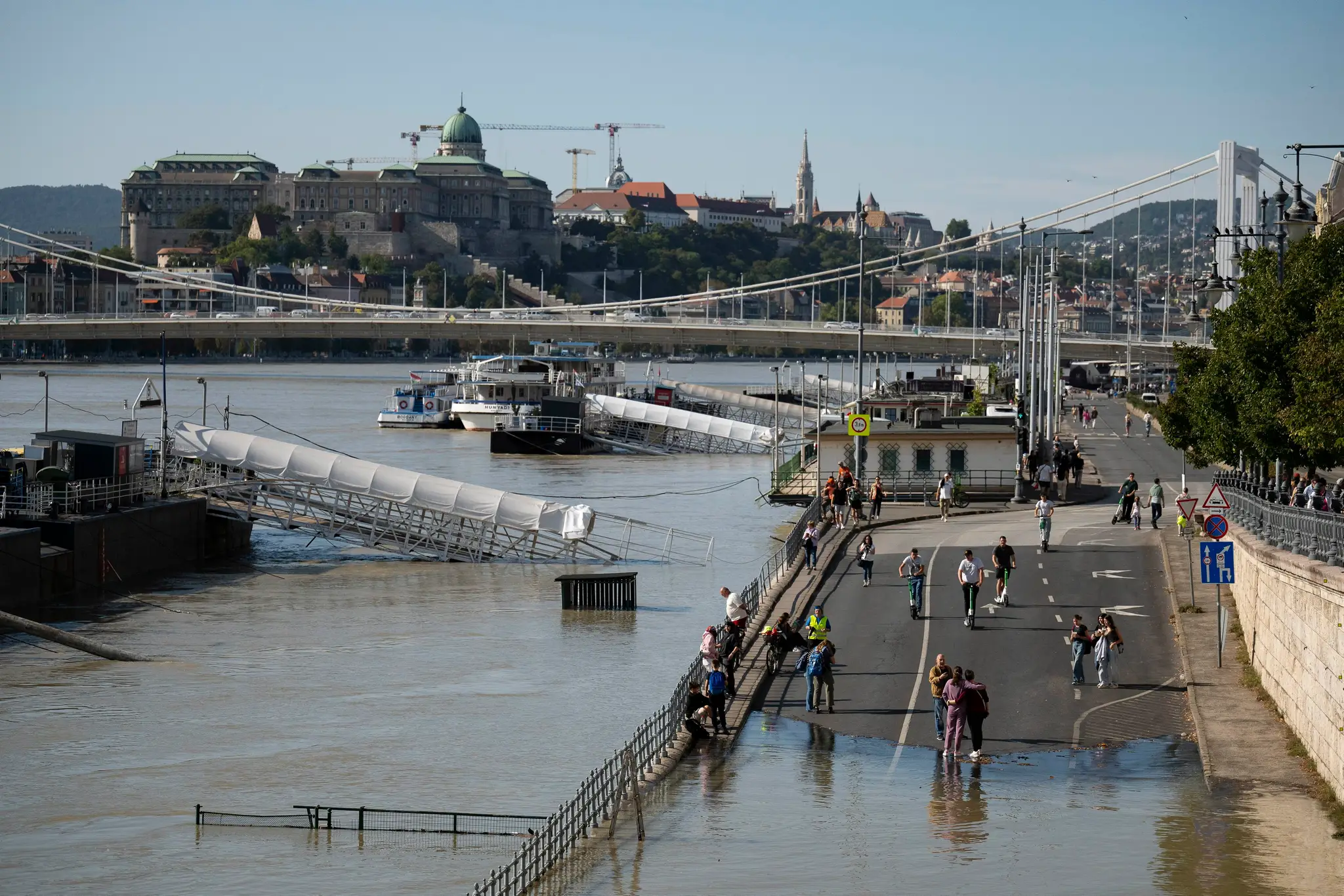 Veľká voda v Budapešti