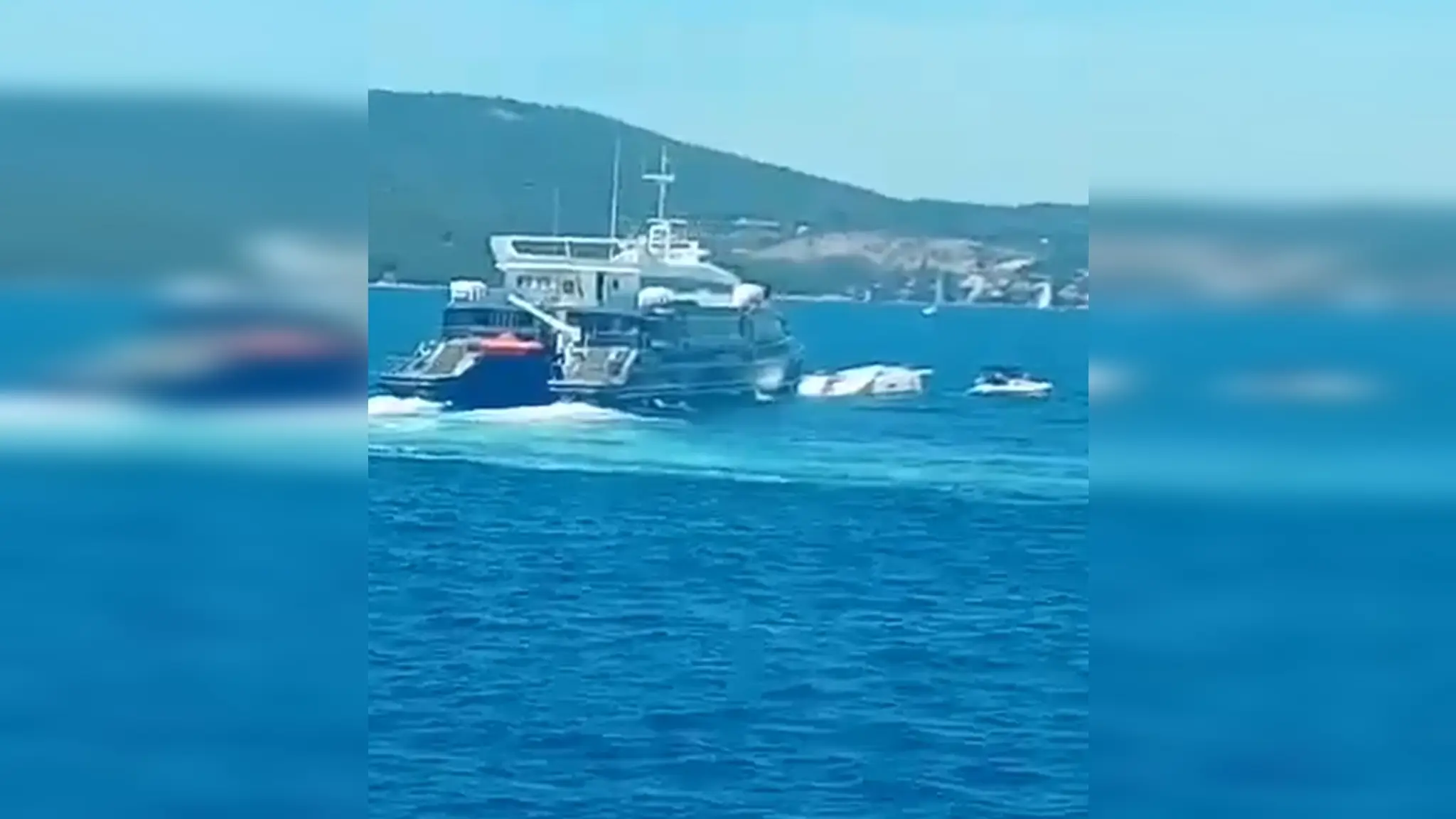 Tragická zrážka plavidiel pri Splite.