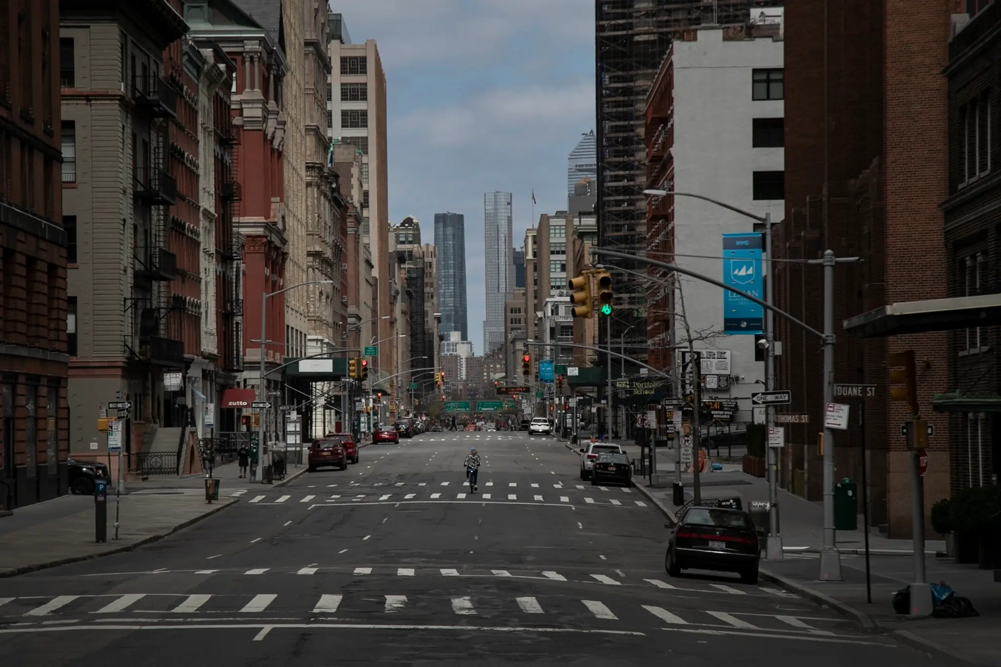 Vyľudnený New York