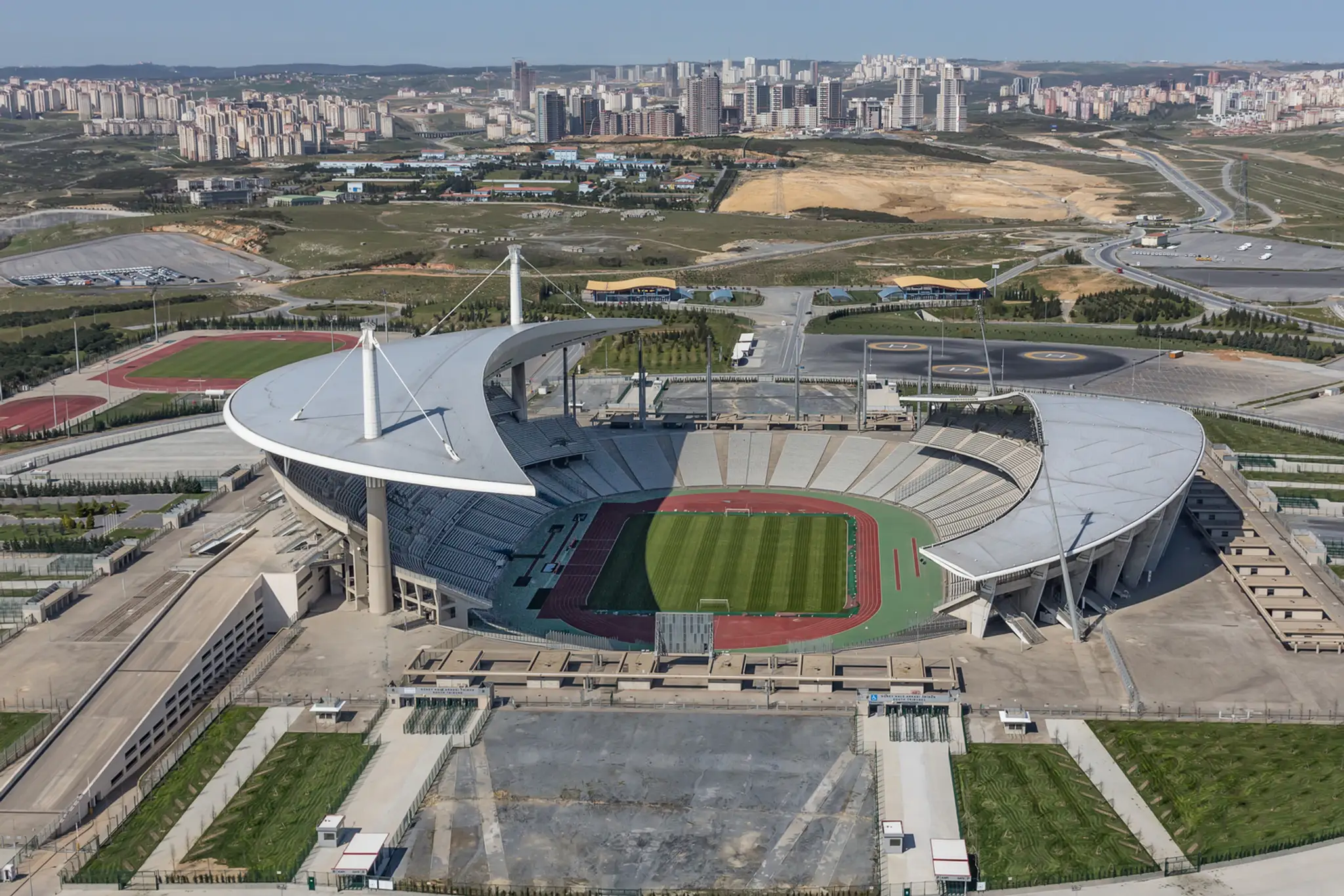 Atatürkov olympijský štadión v Istanbule.