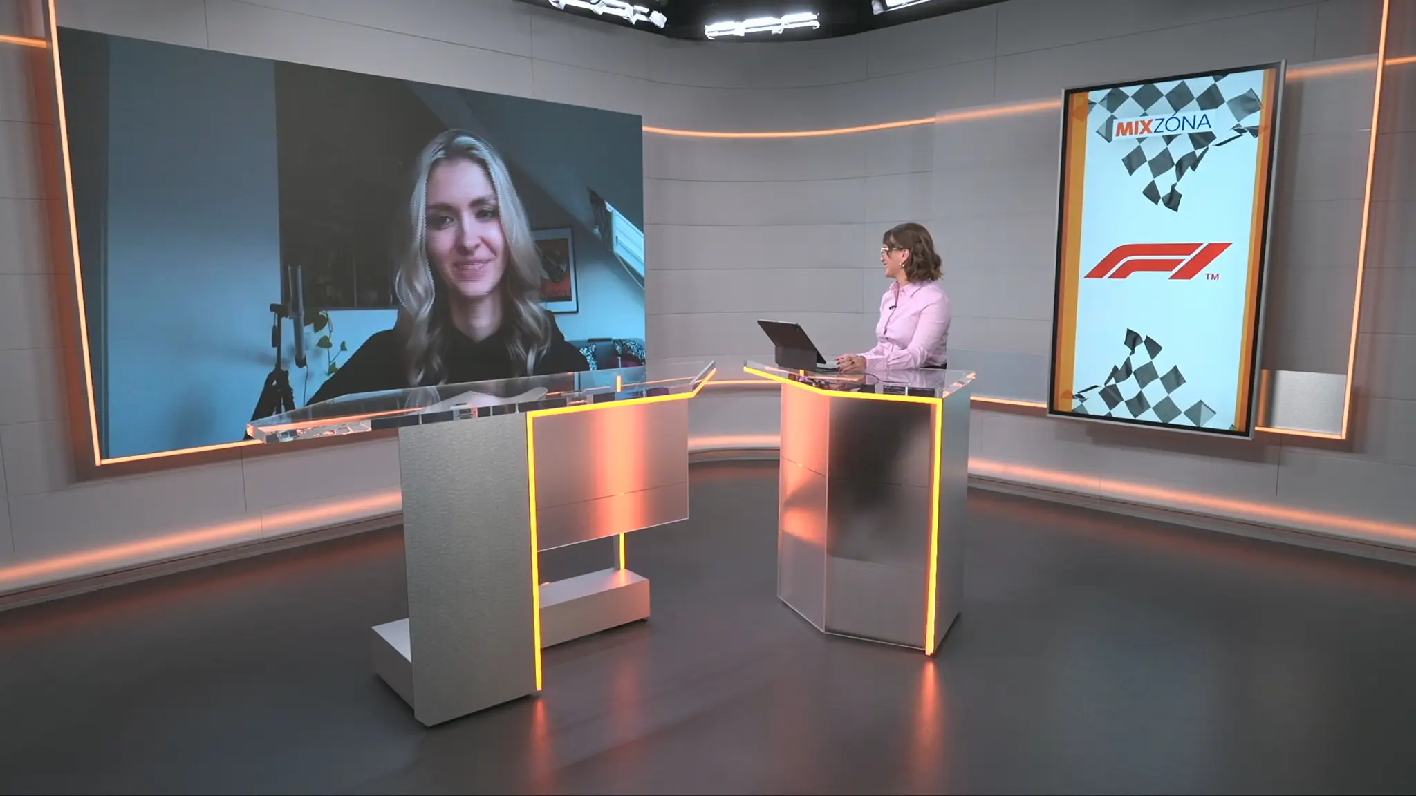 Karolína Bulisová v Mixzóne