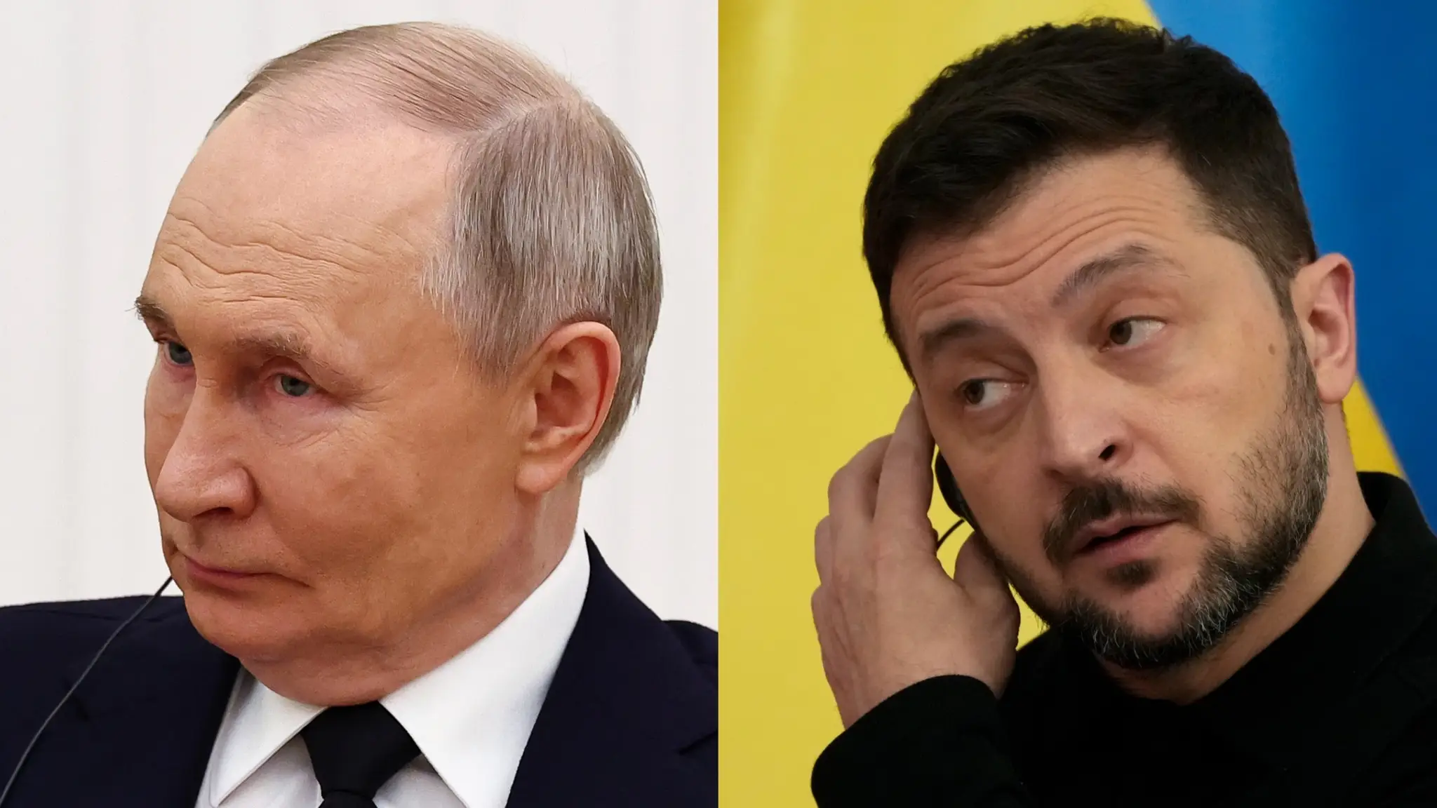 Zelenskyj, Putin